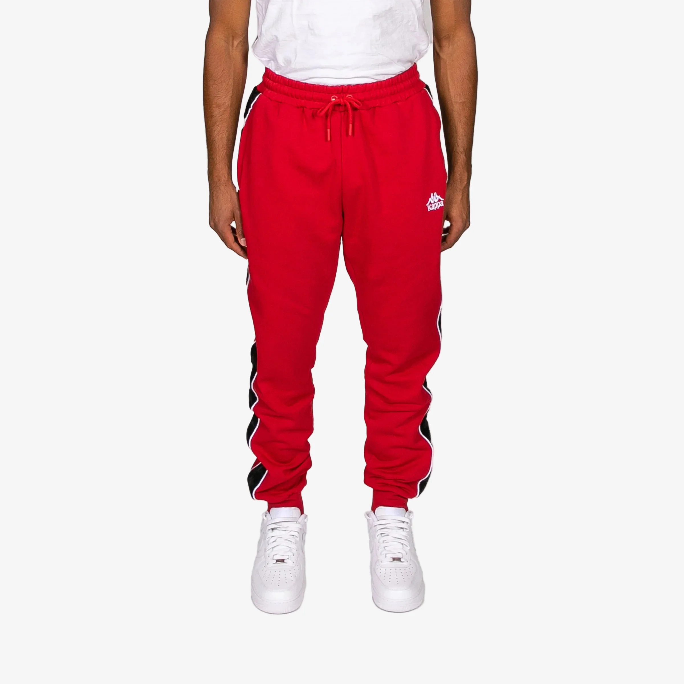 222 Banda Alanz 4 Pants - Red Racing Black White
