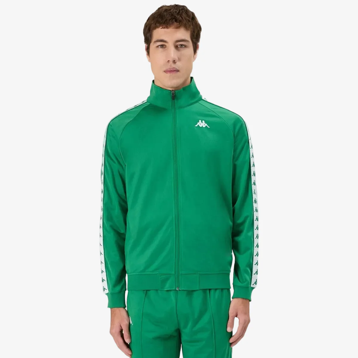222 Banda Anniston Slim Jacket - Green Tee White - Image 3