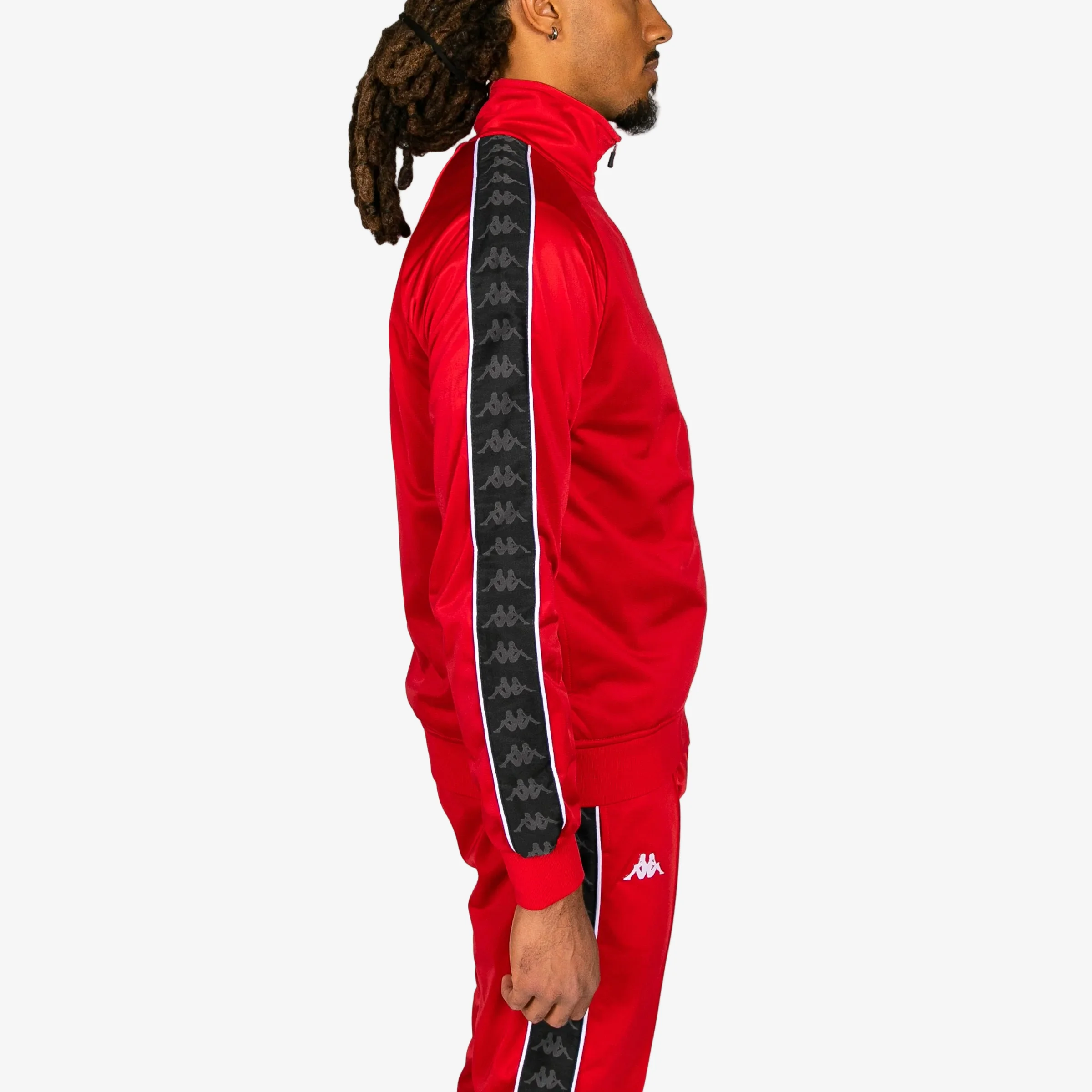 222 Banda Anniston Slim Jacket - Red Racing Black White - Image 3
