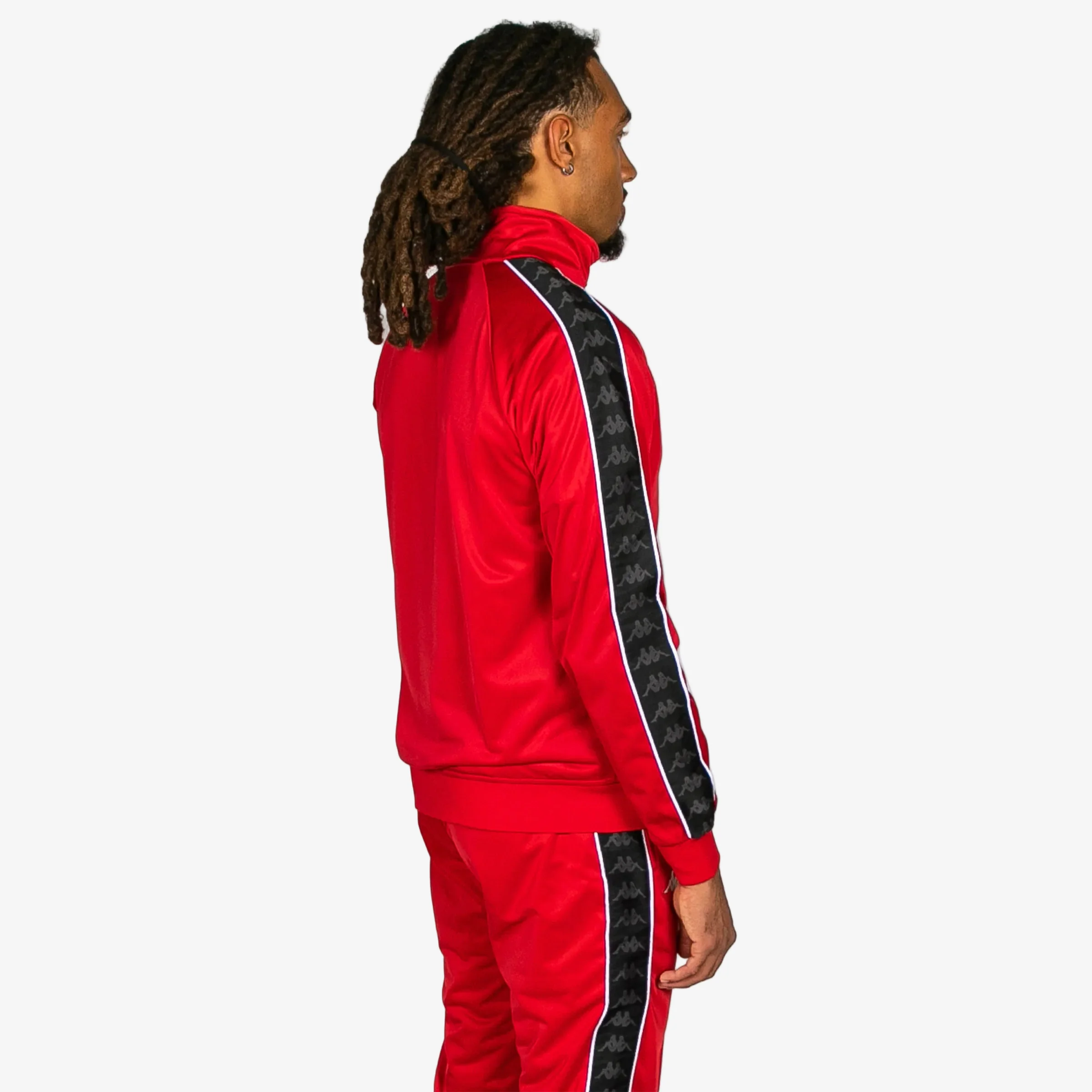 222 Banda Anniston Slim Jacket - Red Racing Black White - Image 4
