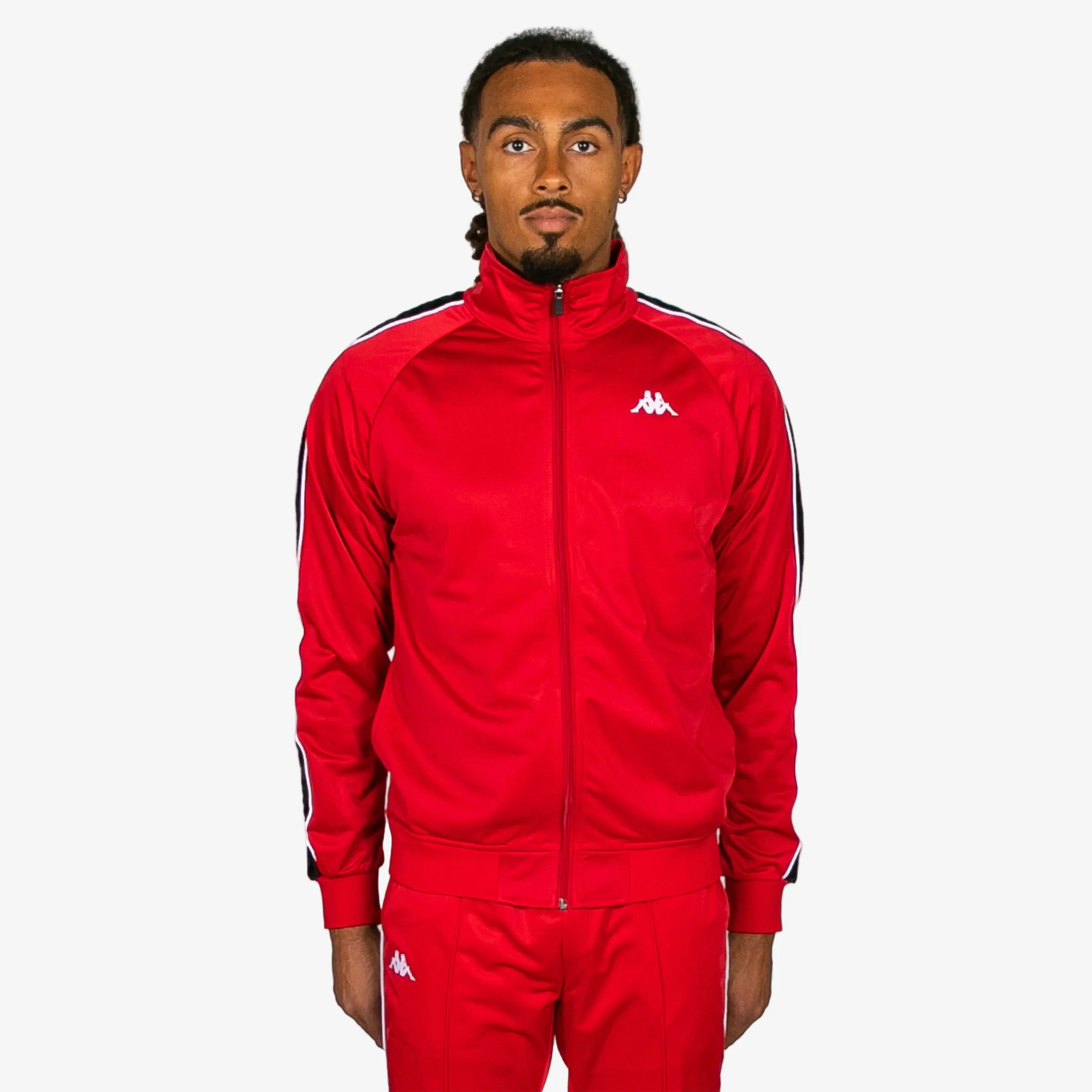 222 Banda Anniston Slim Jacket - Red Racing Black White - Image 5