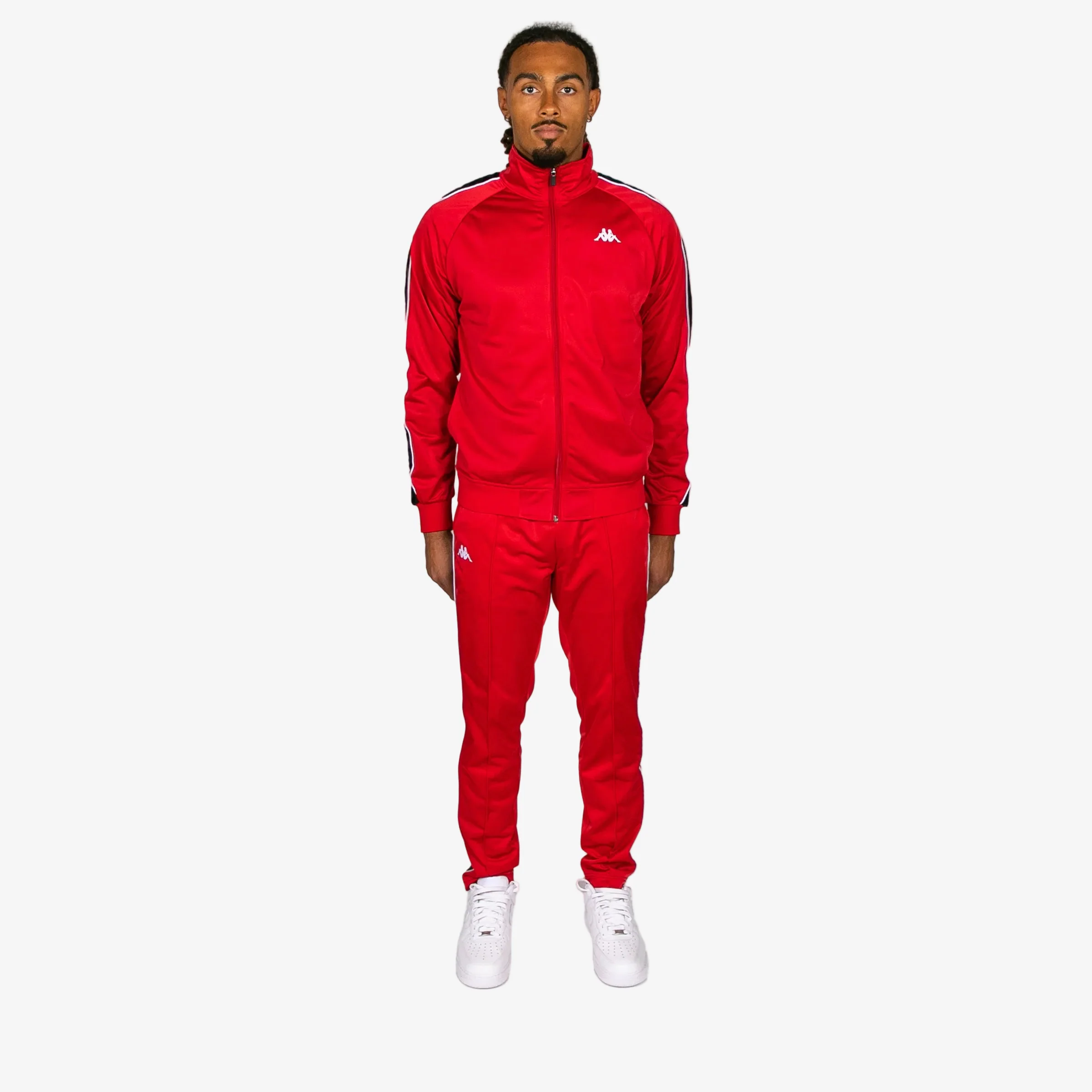 222 Banda Anniston Slim Jacket - Red Racing Black White - Image 6