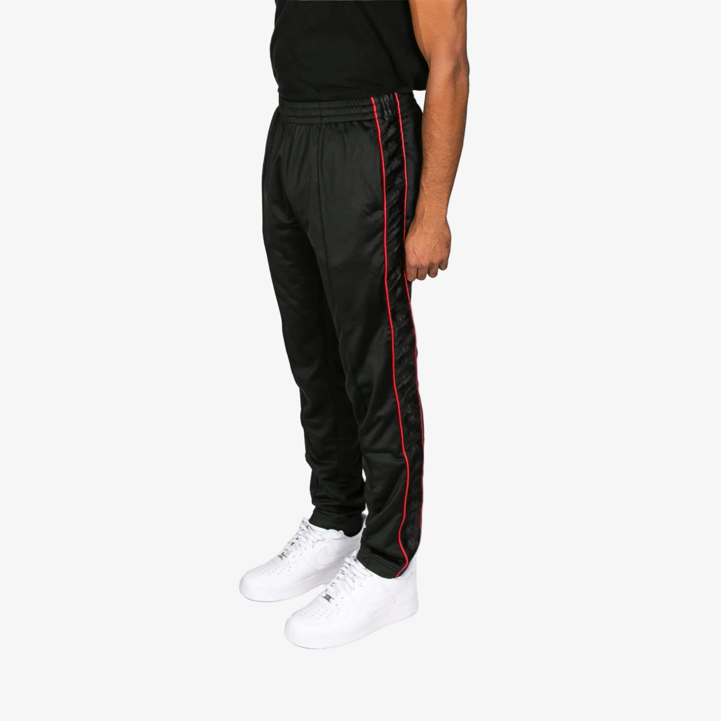 222 Banda Astoria Slim Pants - Black Red Racing White - Image 2