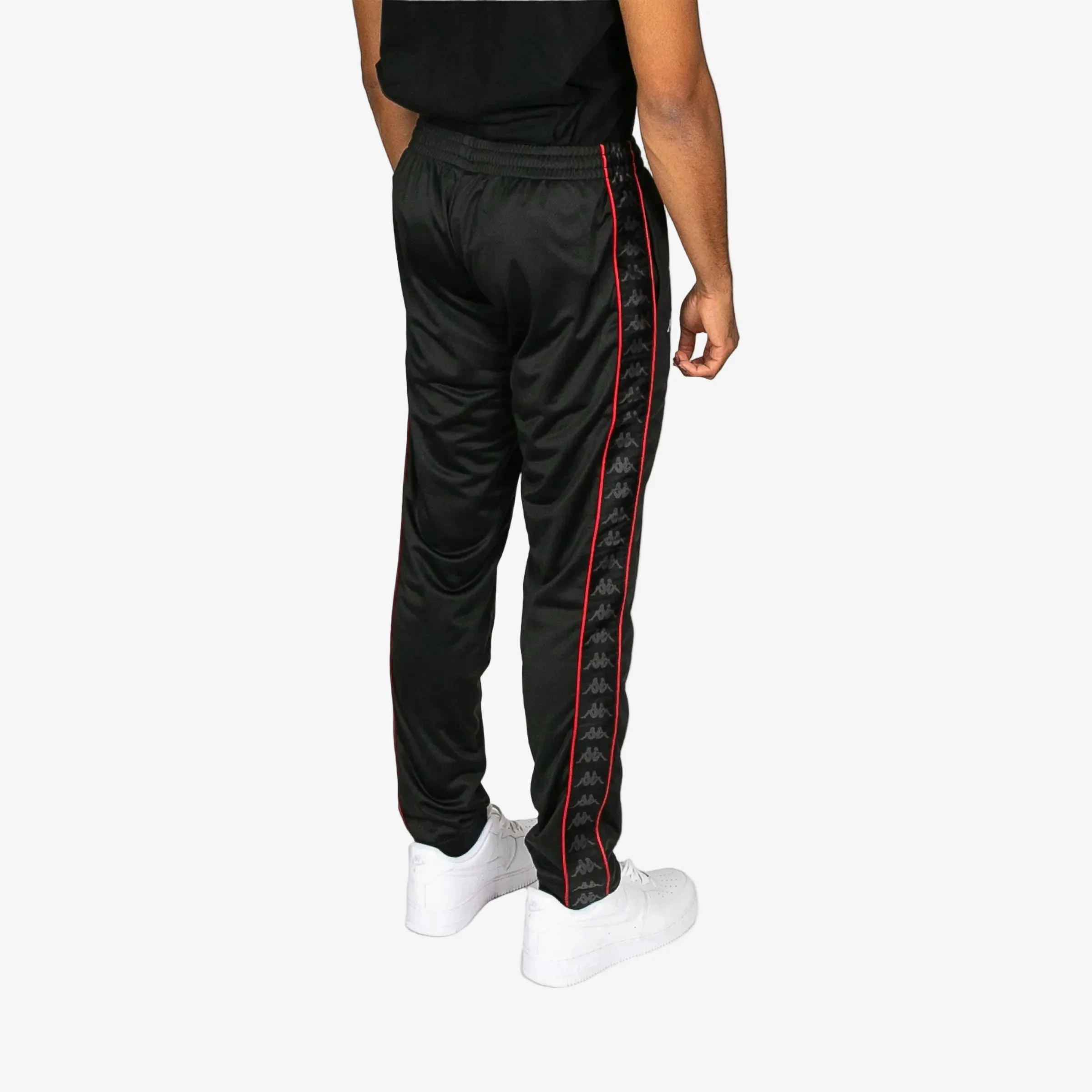 222 Banda Astoria Slim Pants - Black Red Racing White - Image 3
