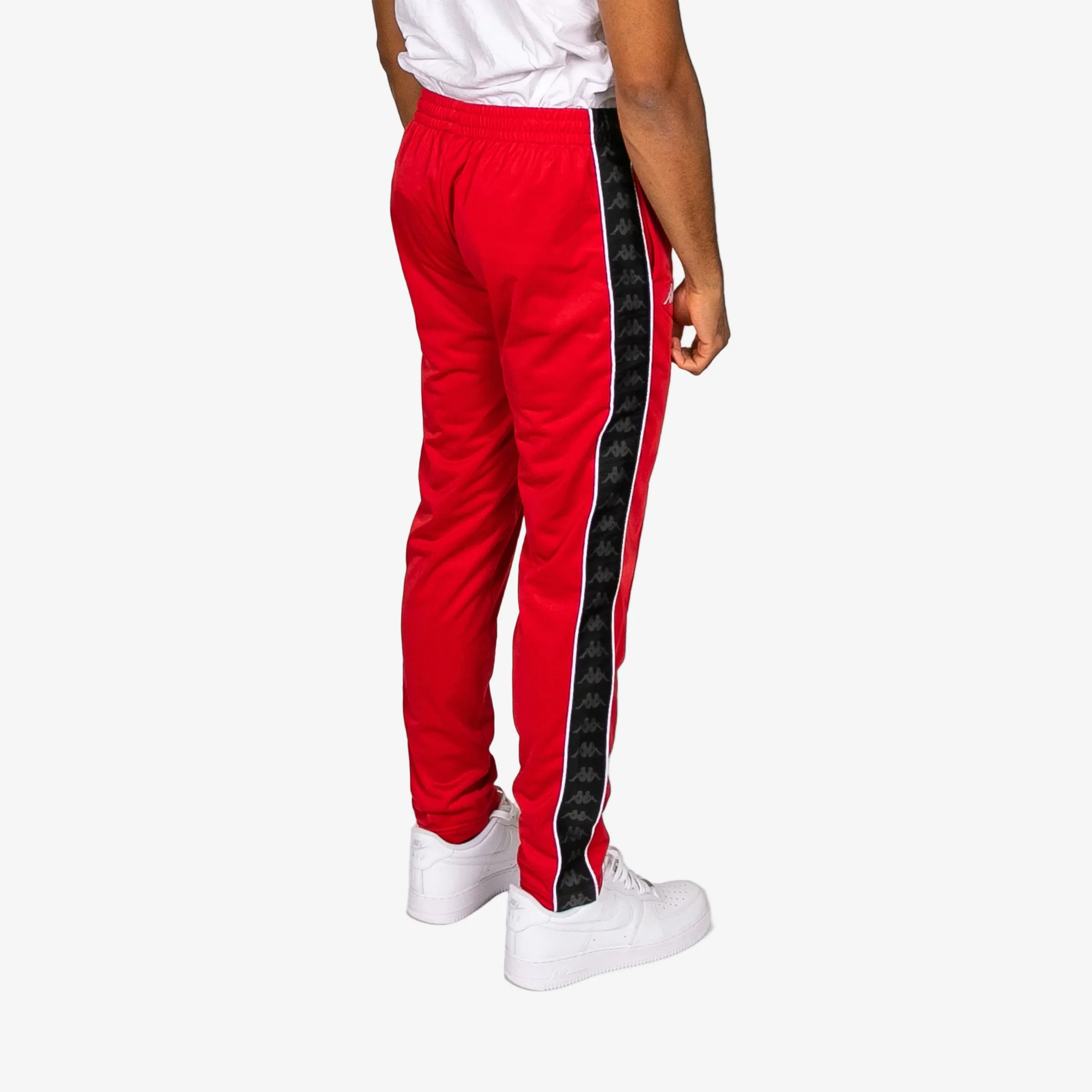 222 Banda Astoria Slim Pants - Red Racing Black White - Image 4
