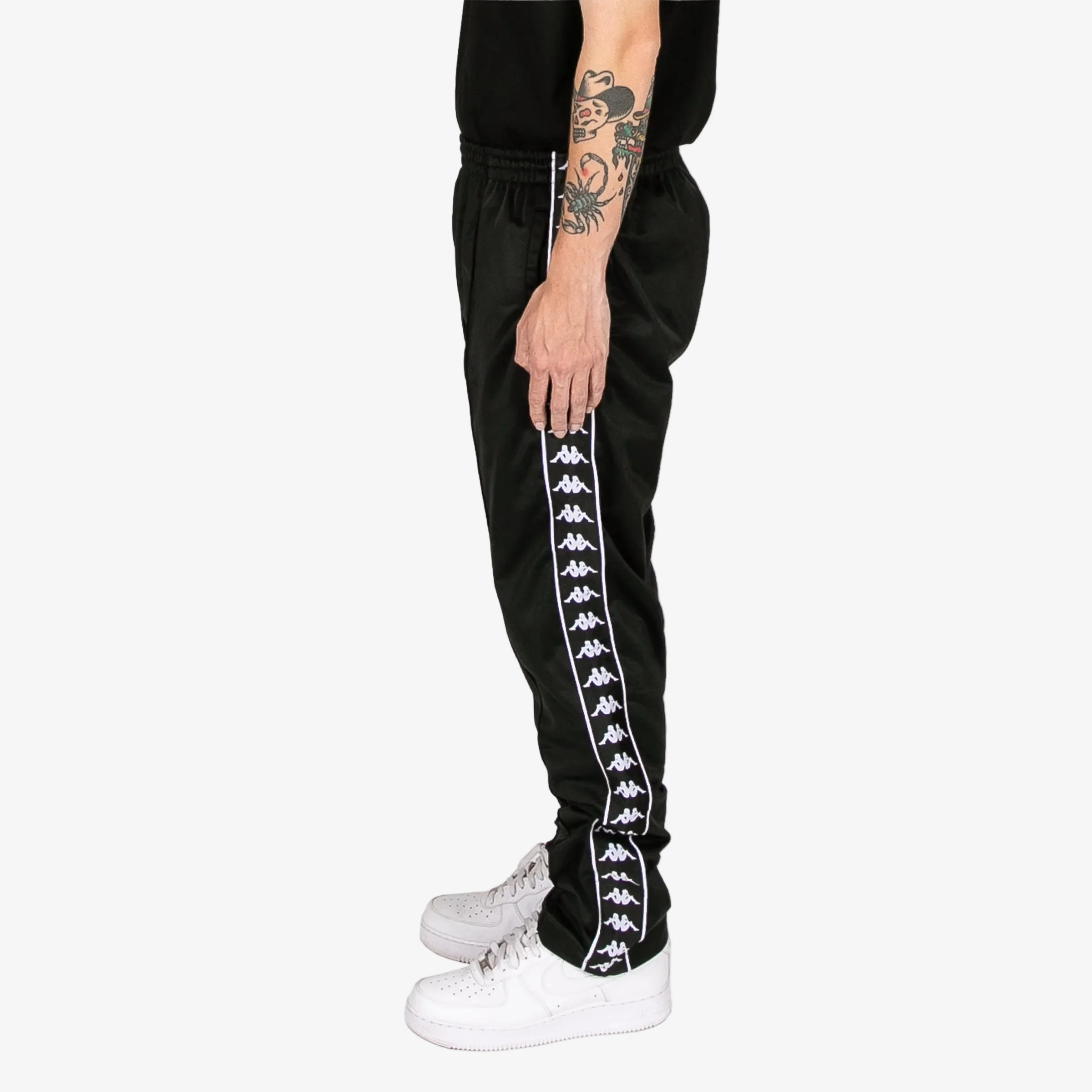 222 Banda Astoriazz Trackpant - Black White - Image 3