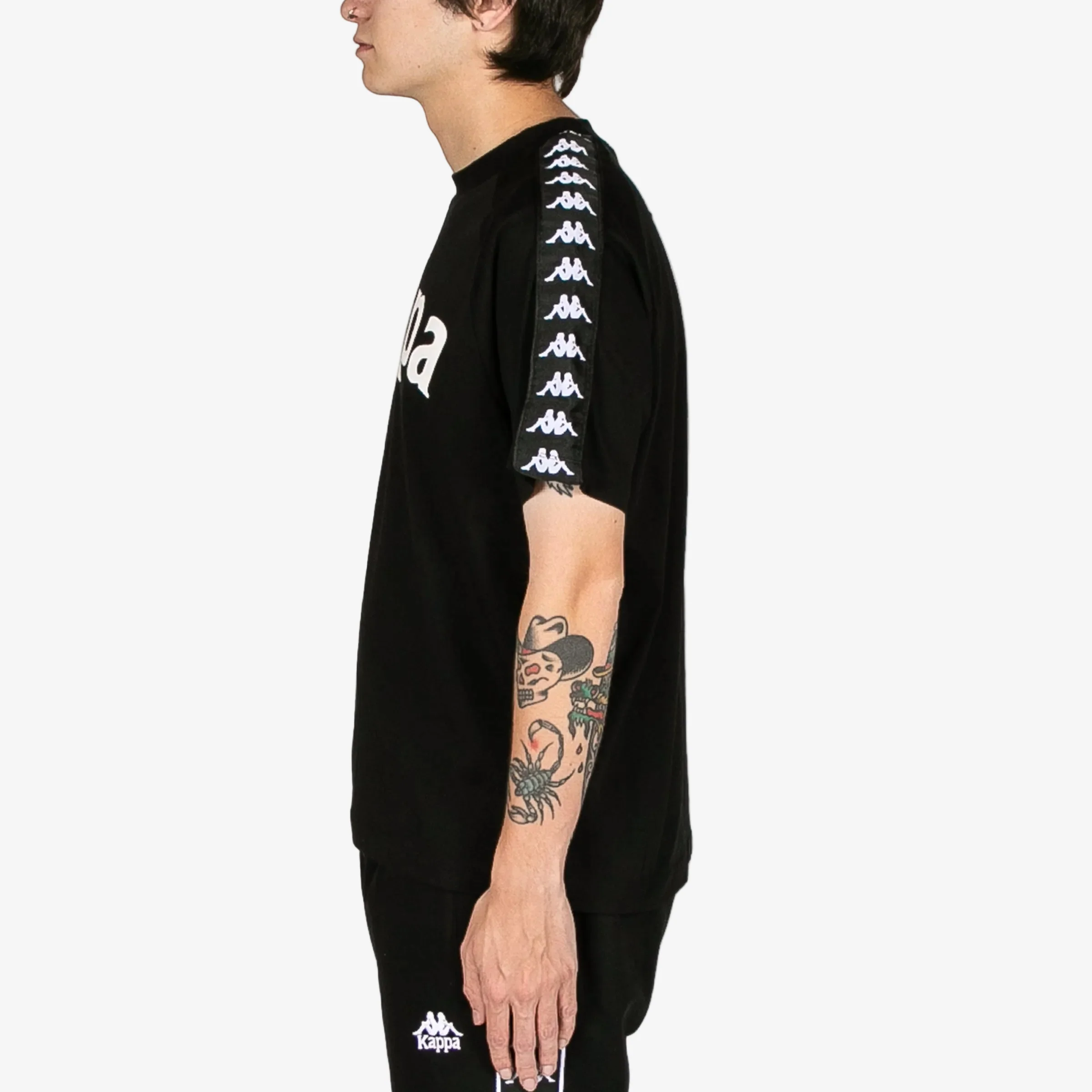 222 Banda Balima T-Shirt - Black White - Image 3
