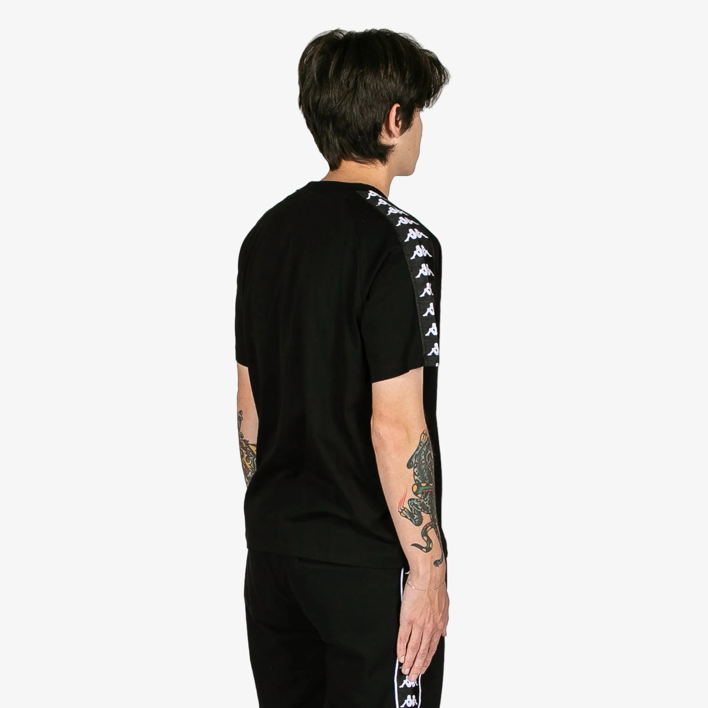 222 Banda Balima T-Shirt - Black White - Image 4