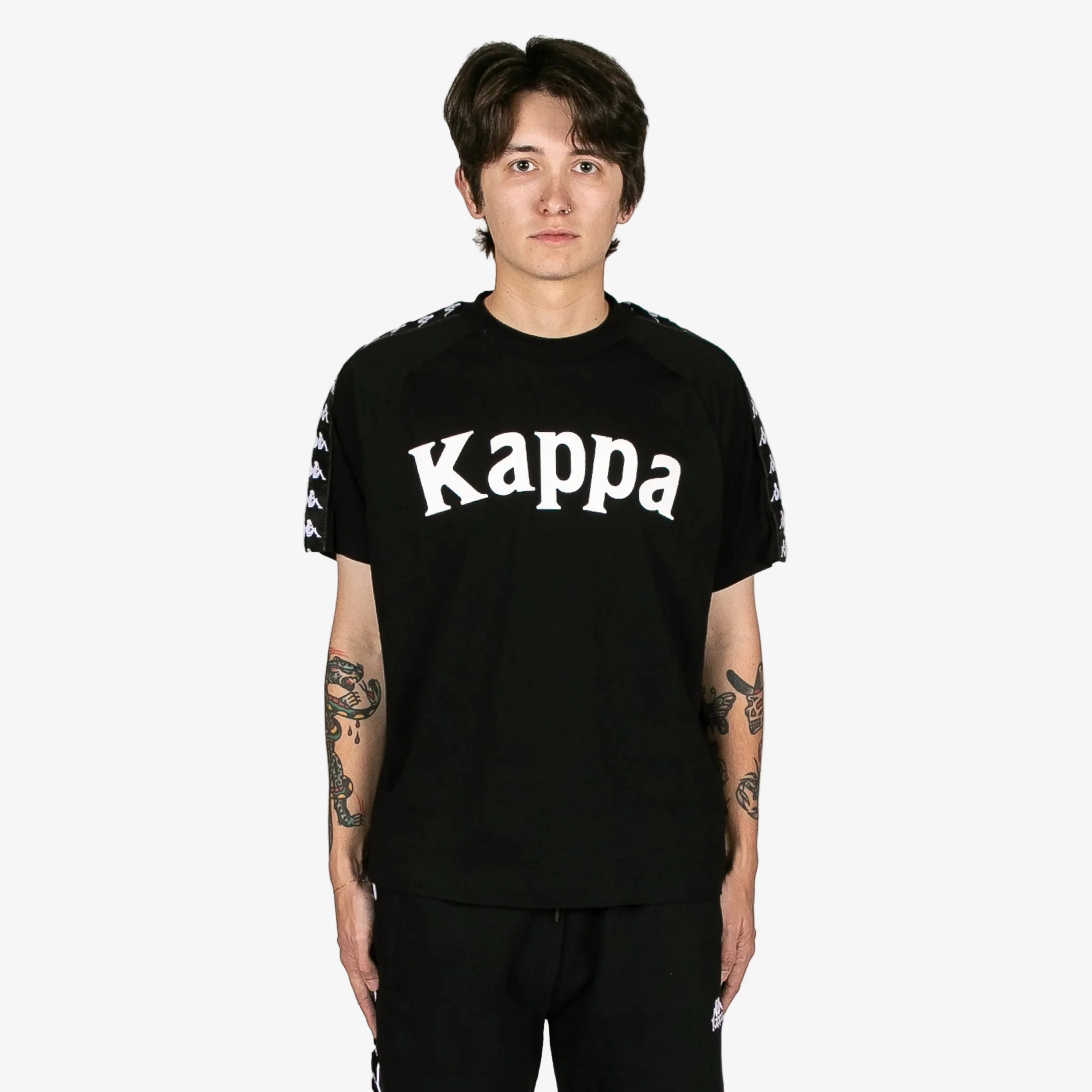 222 Banda Balima T-Shirt - Black White - Image 5