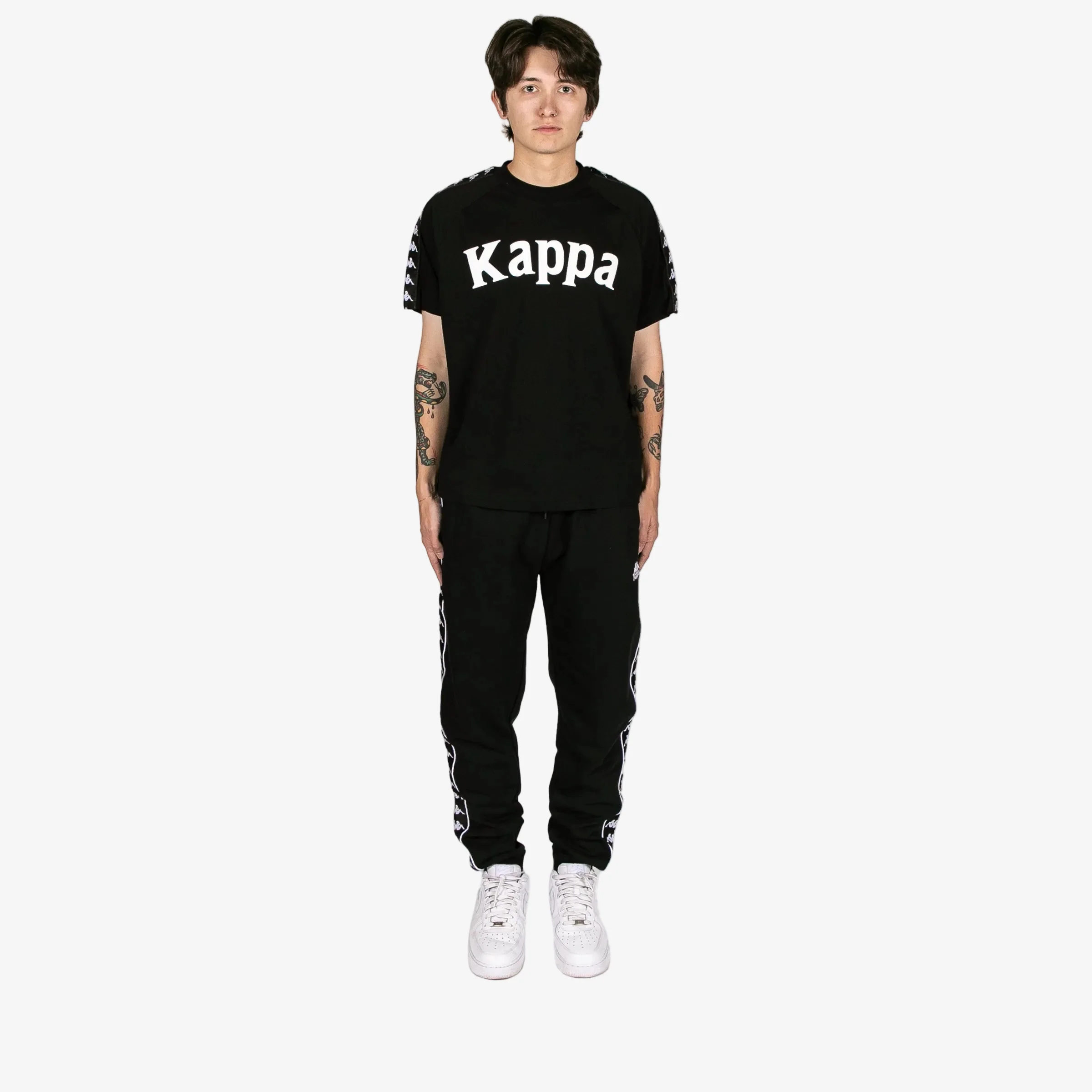 222 Banda Balima T-Shirt - Black White - Image 6