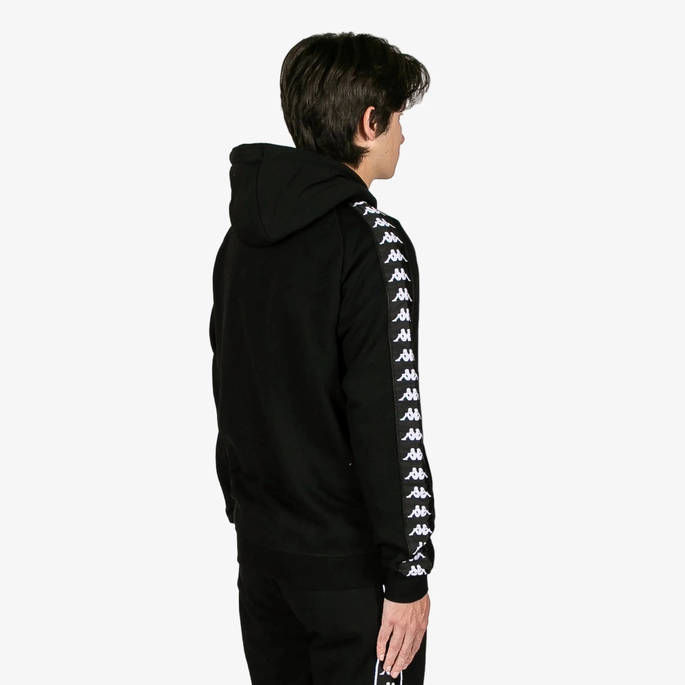 222 Banda Hurtado Hoodie - Black White - Image 4