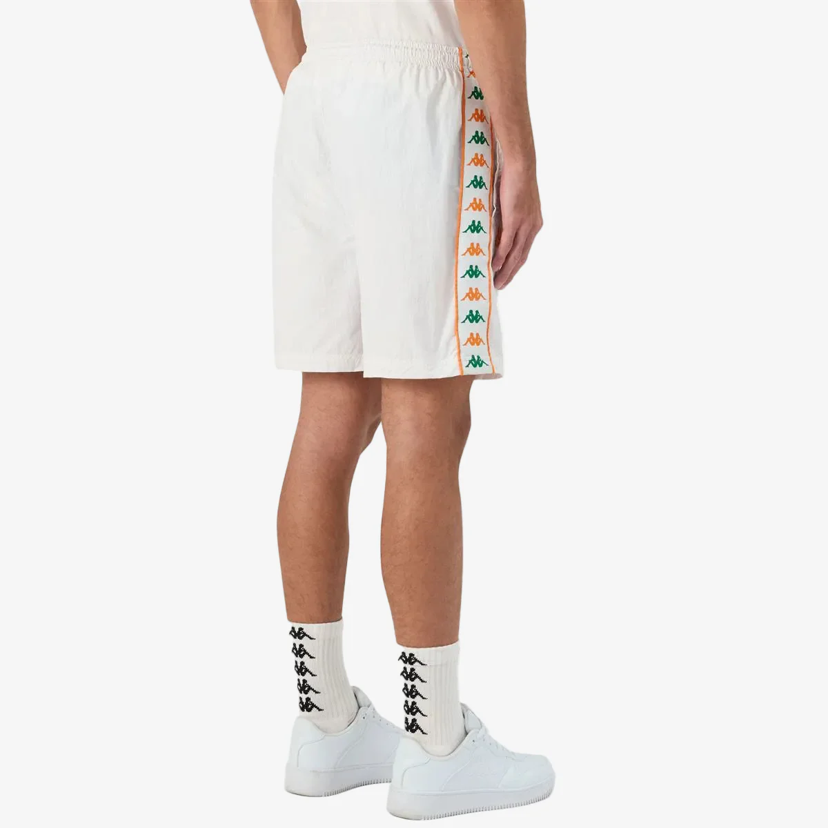 222 Banda Nardo Shorts - White Green Tee Orange - Image 3