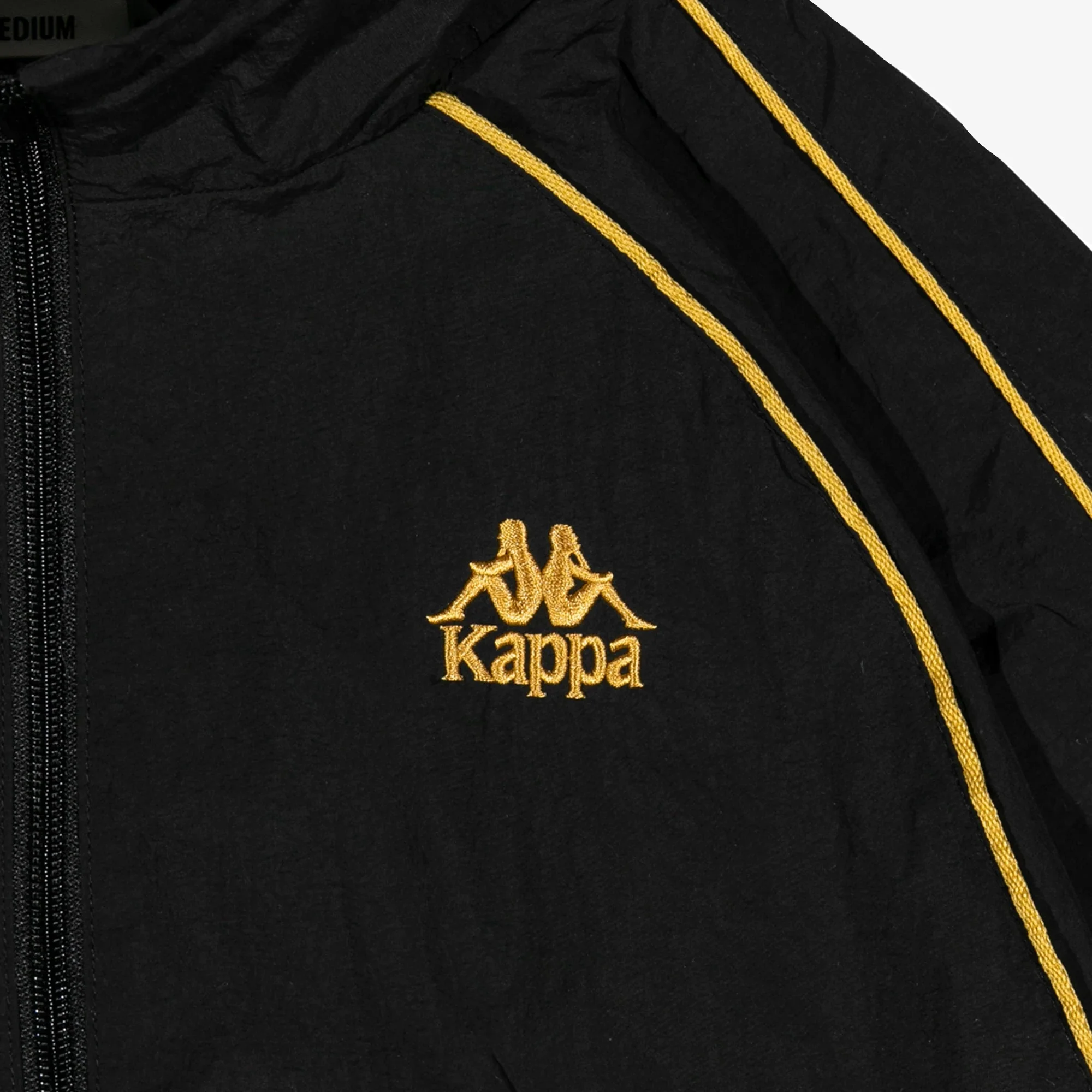 222 Banda Nucio Sweatshirt - Black Yellow Gold Rich White - Image 4