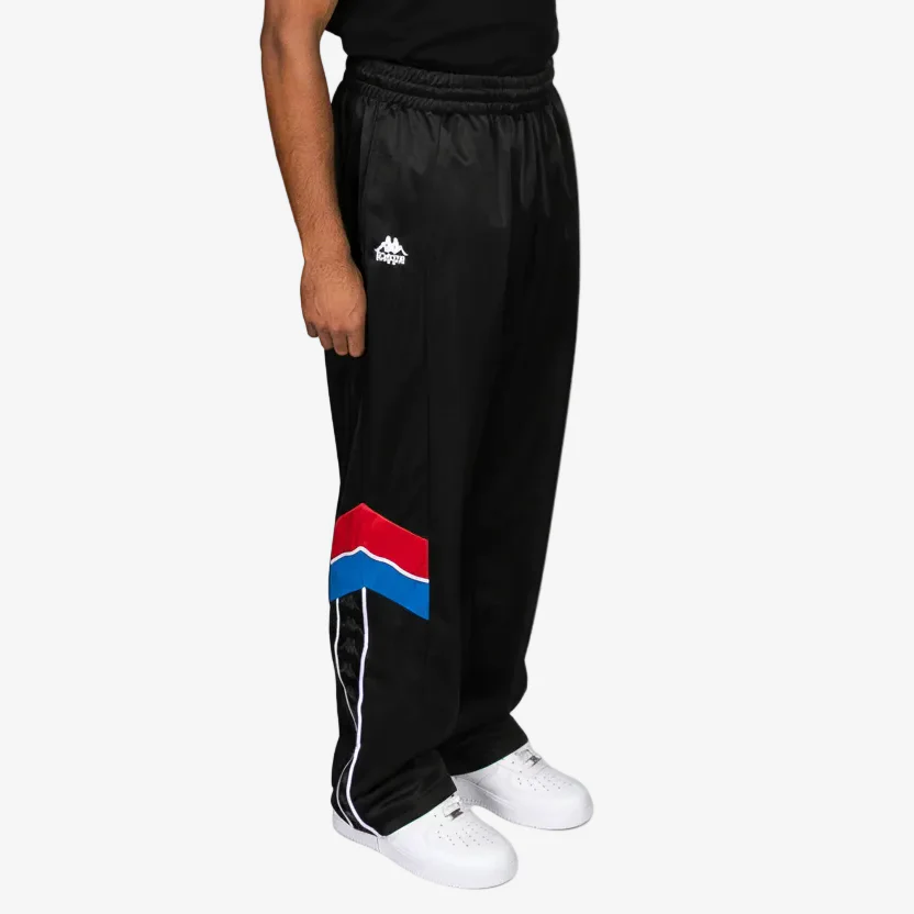 222 Banda Oreste Pants - Black Red Racing Blue Sea - Image 2