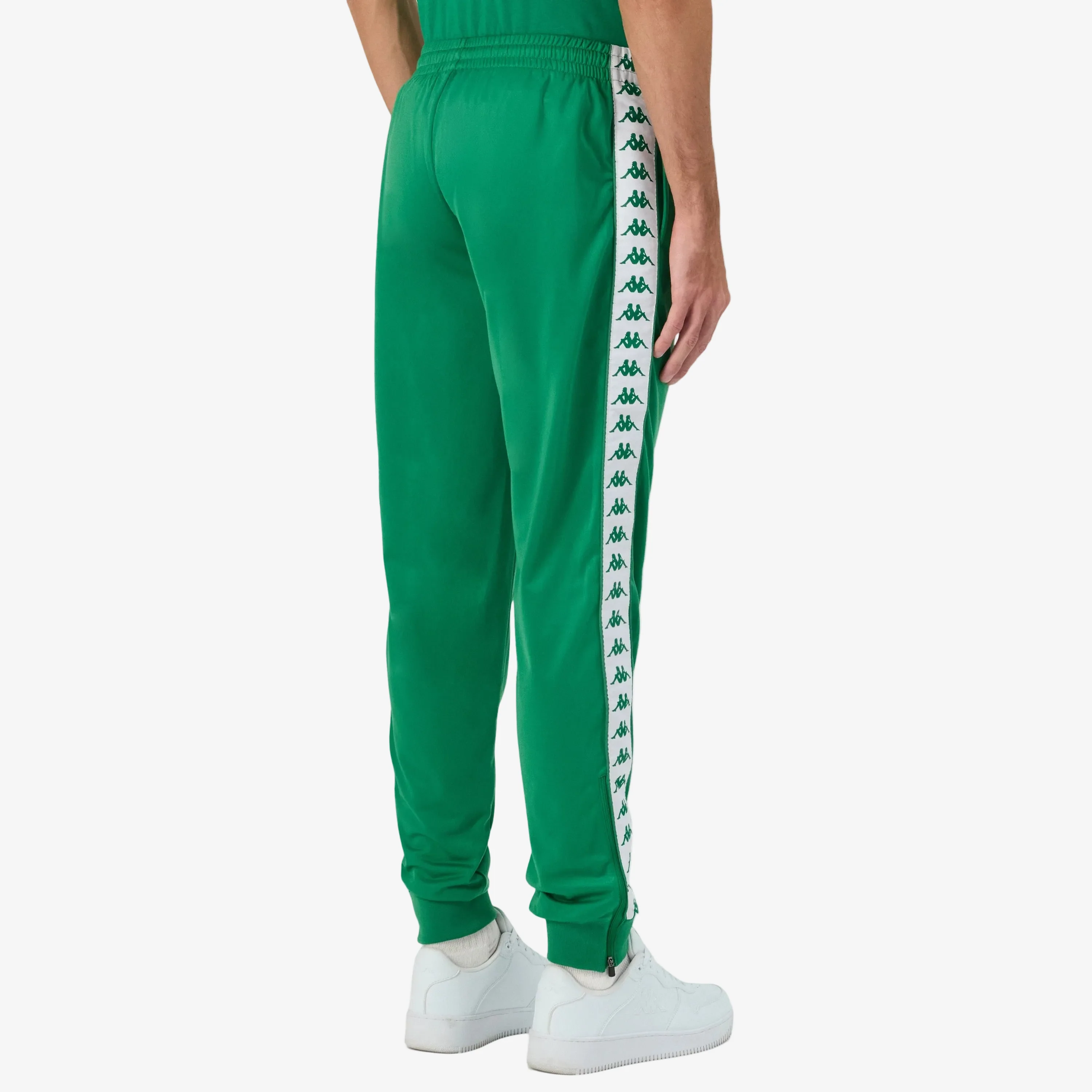 222 Banda Rastoria Slim Pants - Green Tee White - Image 3