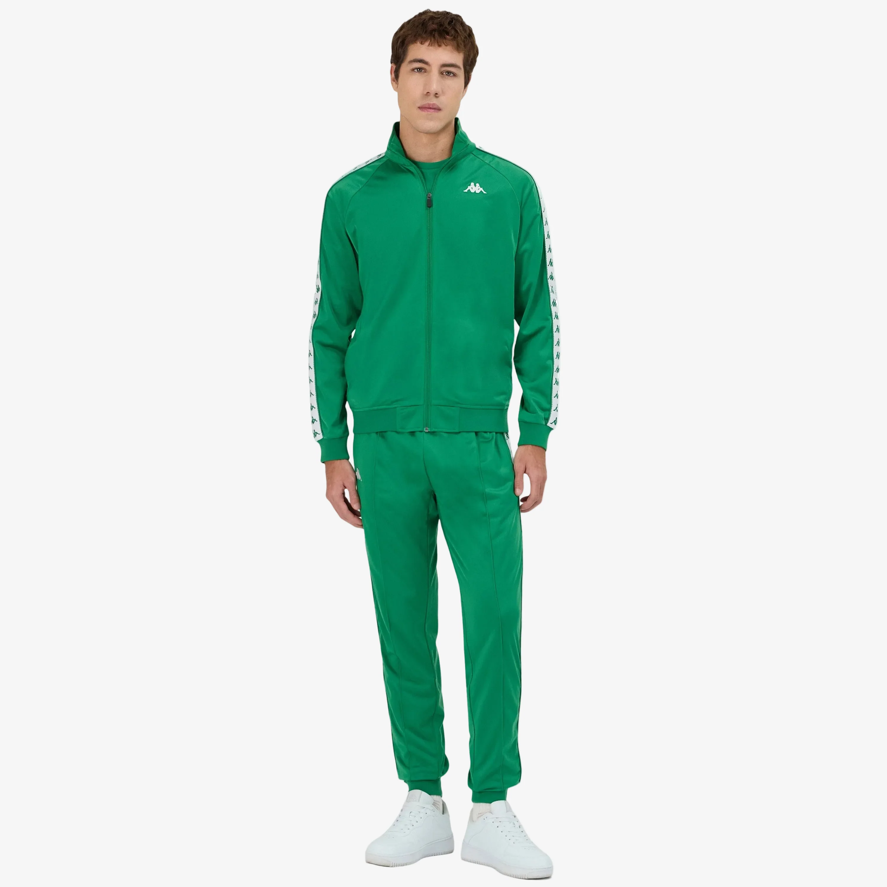 222 Banda Rastoria Slim Pants - Green Tee White - Image 4