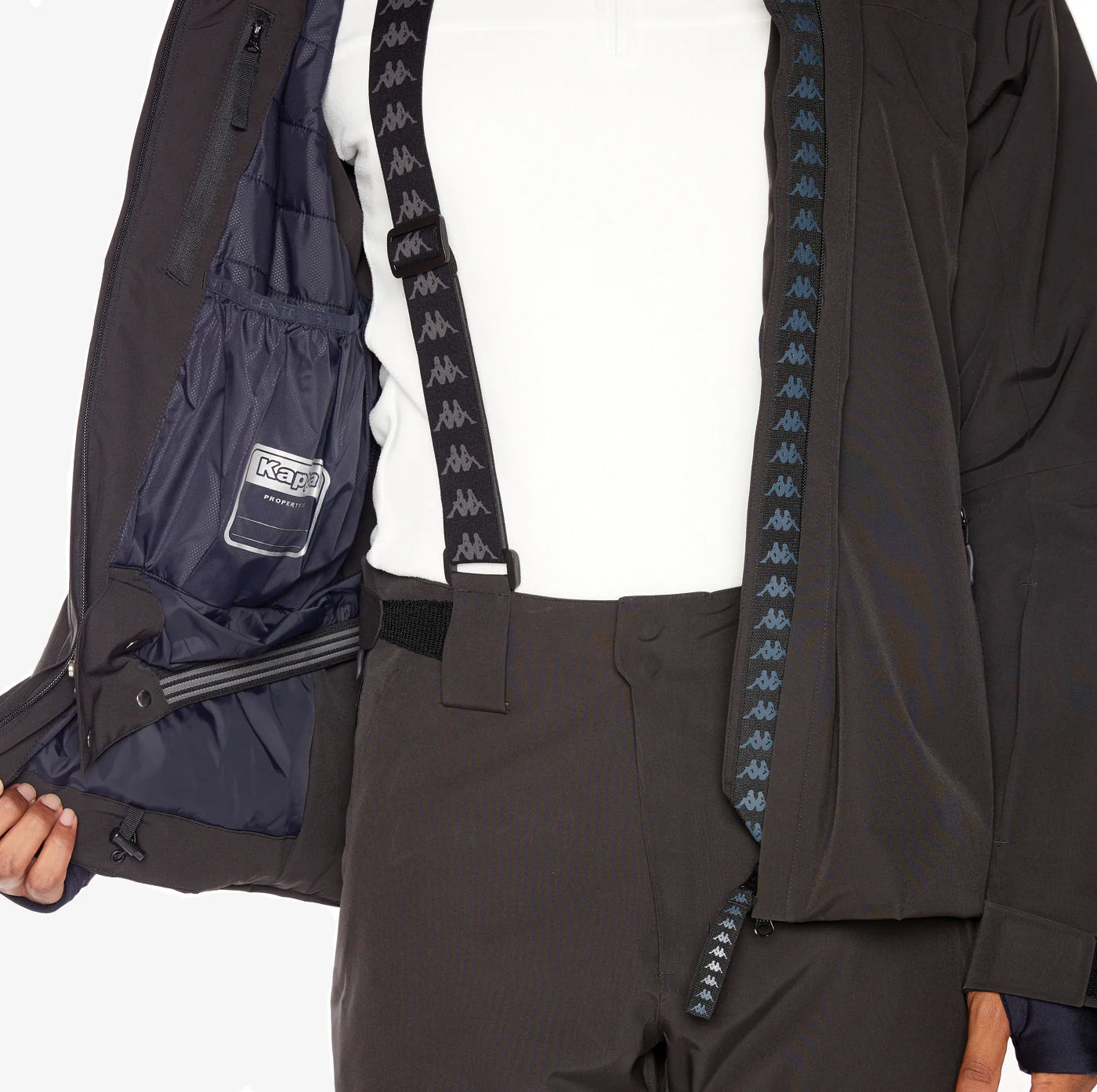 6Cento 611P US Ski Jacket - Black - Image 5