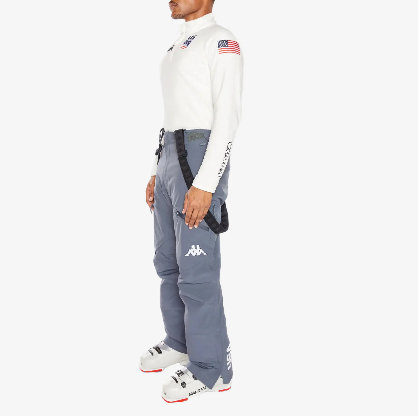 6Cento 622 Hz US Ski Pants - Grey Asphalt - Image 2