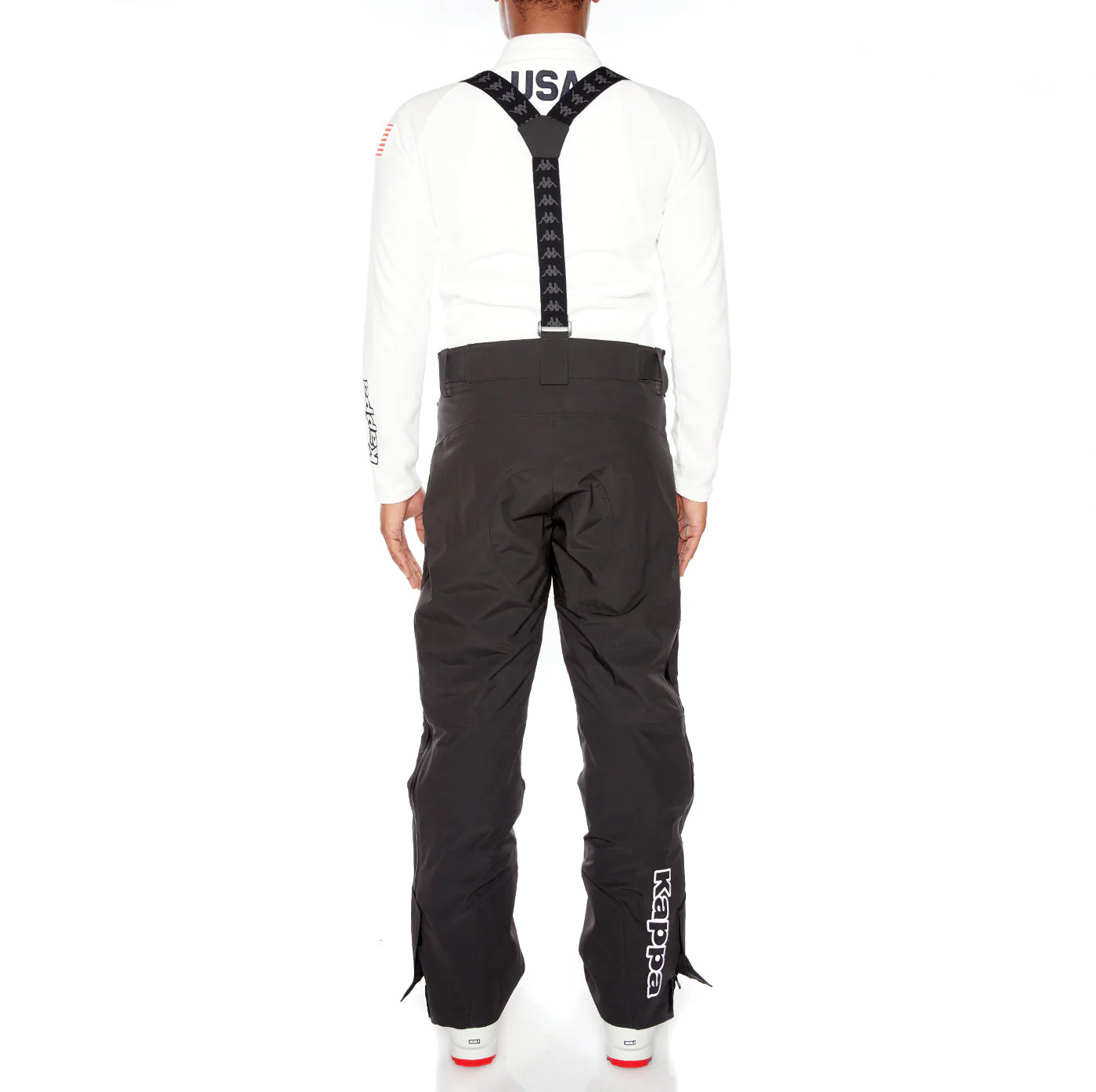 6Cento 622P US Full Zip Ski Pants - Black - Image 3