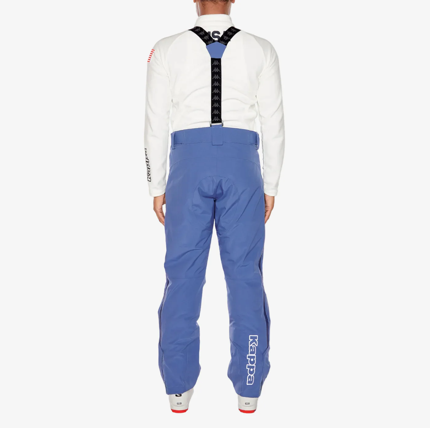 6Cento 622P US Full Zip Ski Pants - Blue Fiord - Image 3