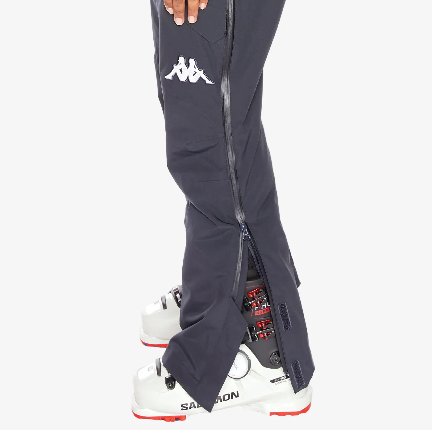 6Cento 622P US Full Zip Ski Pants - Navy - Image 4