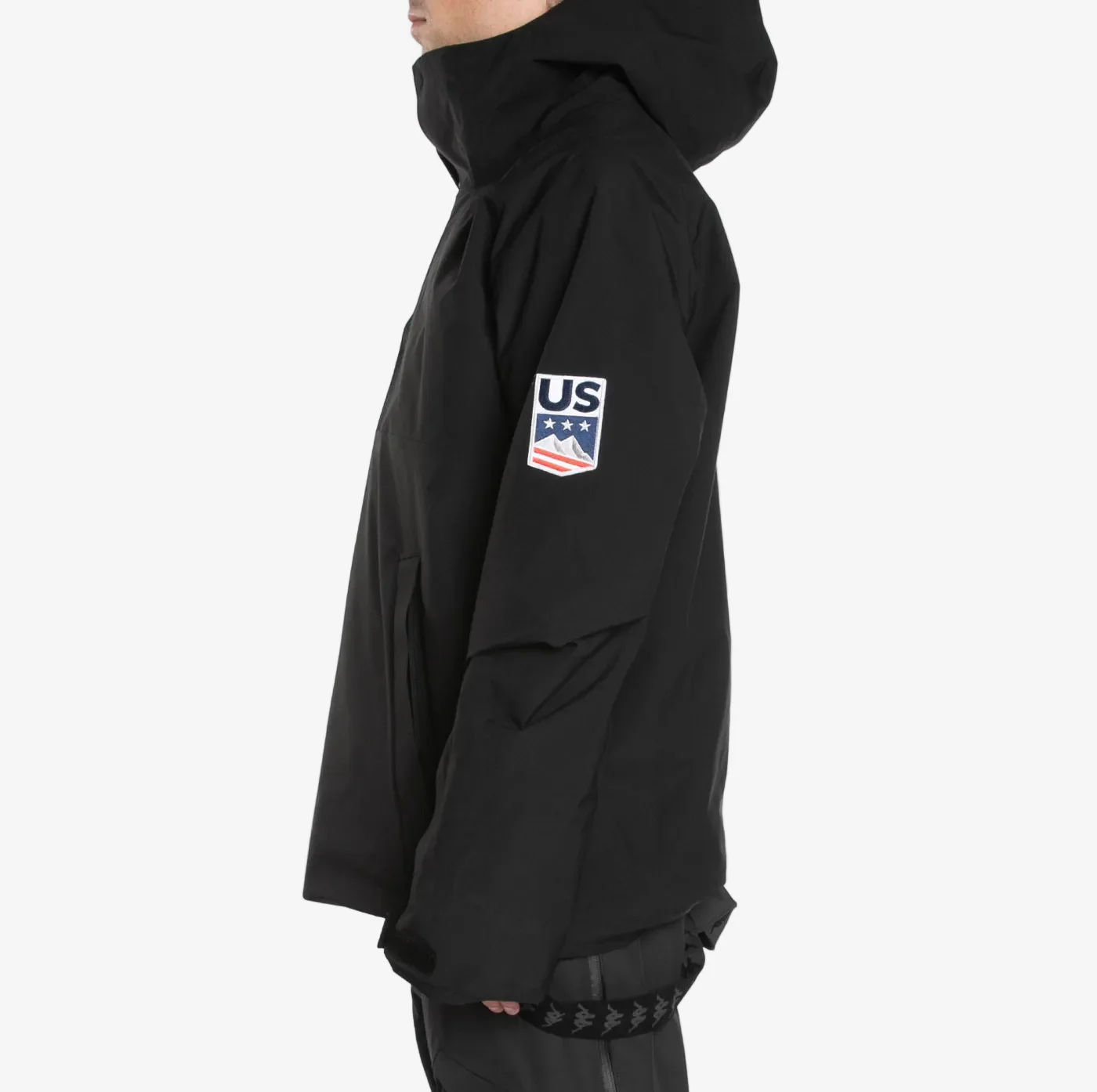 6Cento 644S Anorak Jacket - Black - Image 3