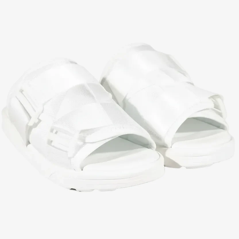 Authentic Bastian 1 Sandals - White Black - Image 3