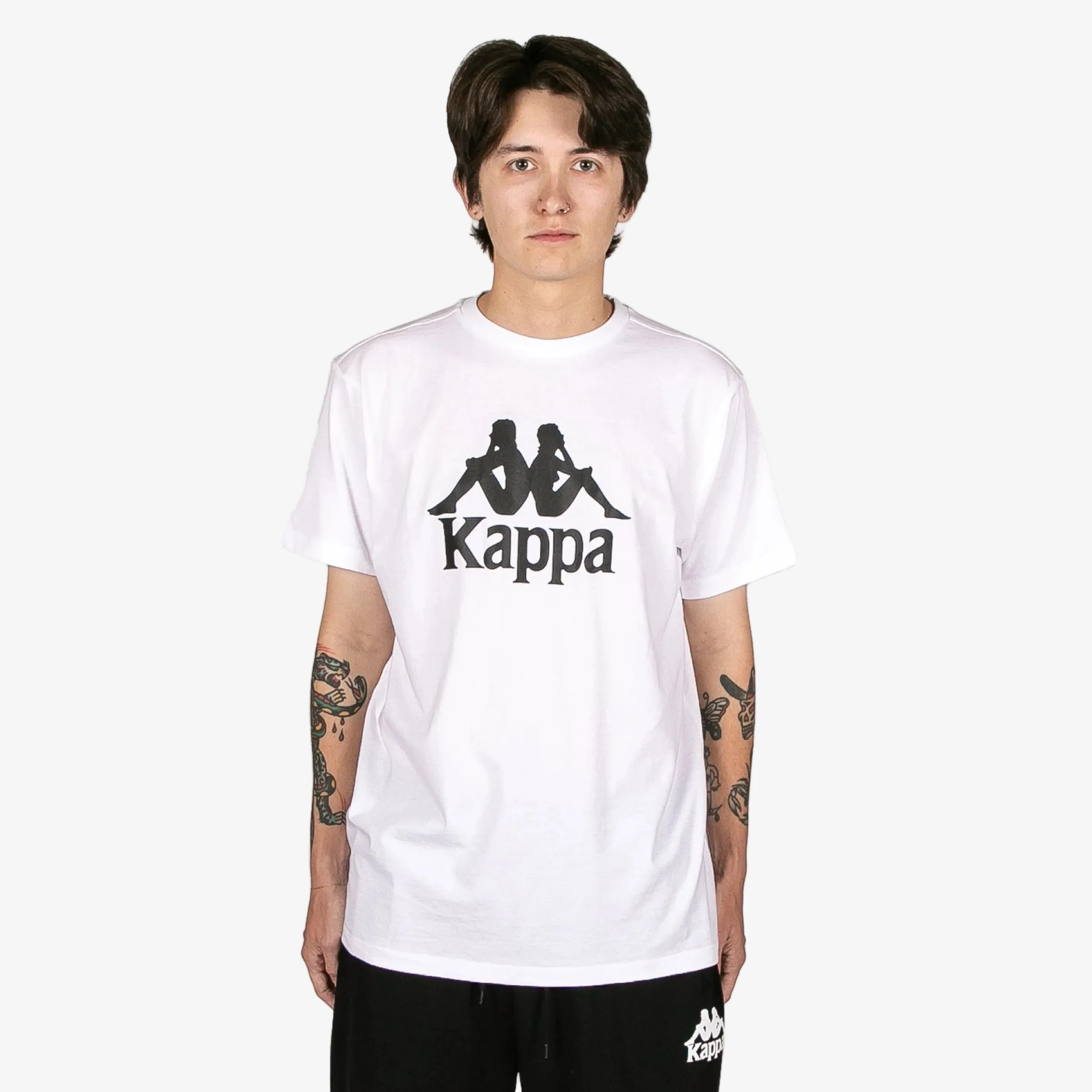 Authentic Estessi T-Shirt - White Black - Image 4