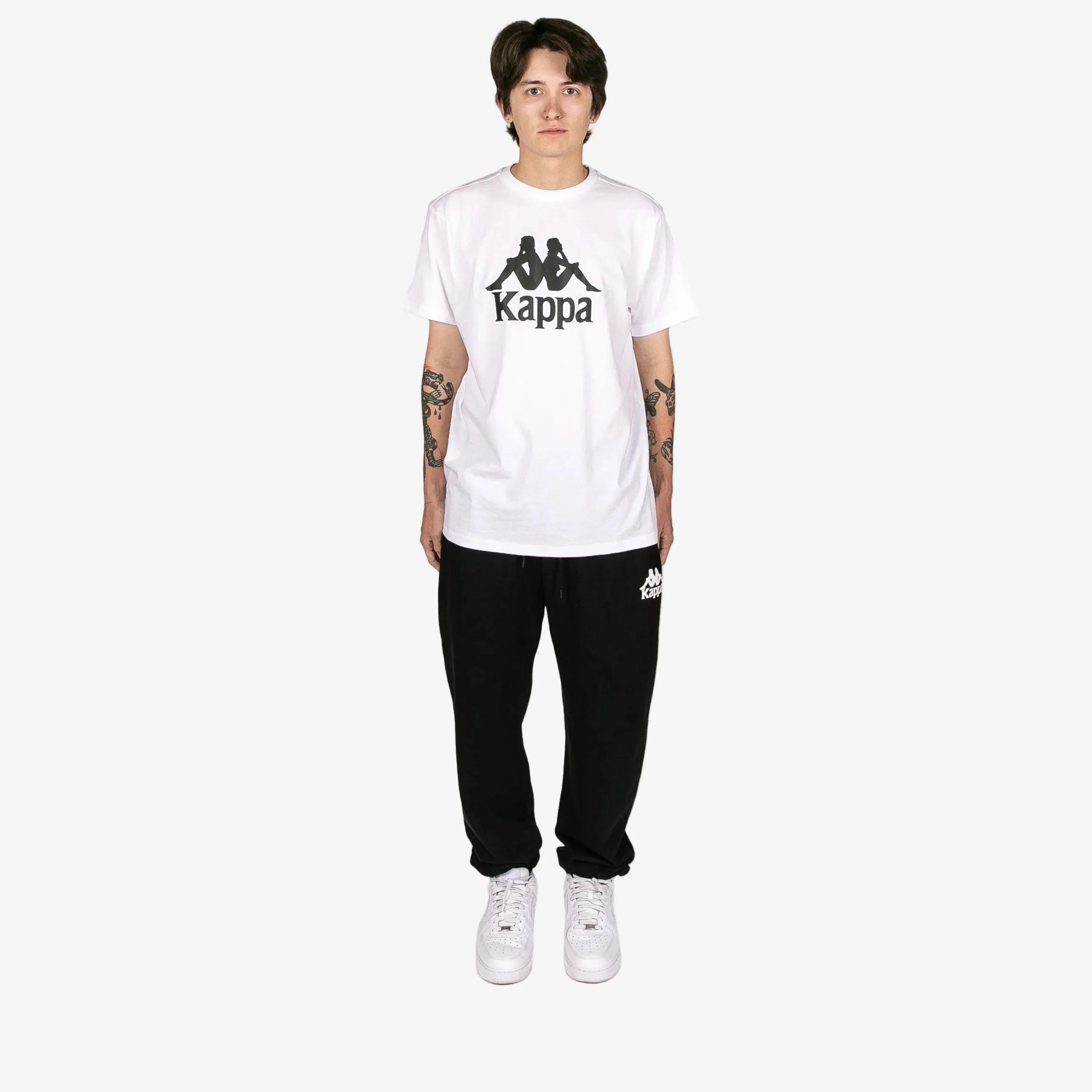 Authentic Estessi T-Shirt - White Black - Image 5