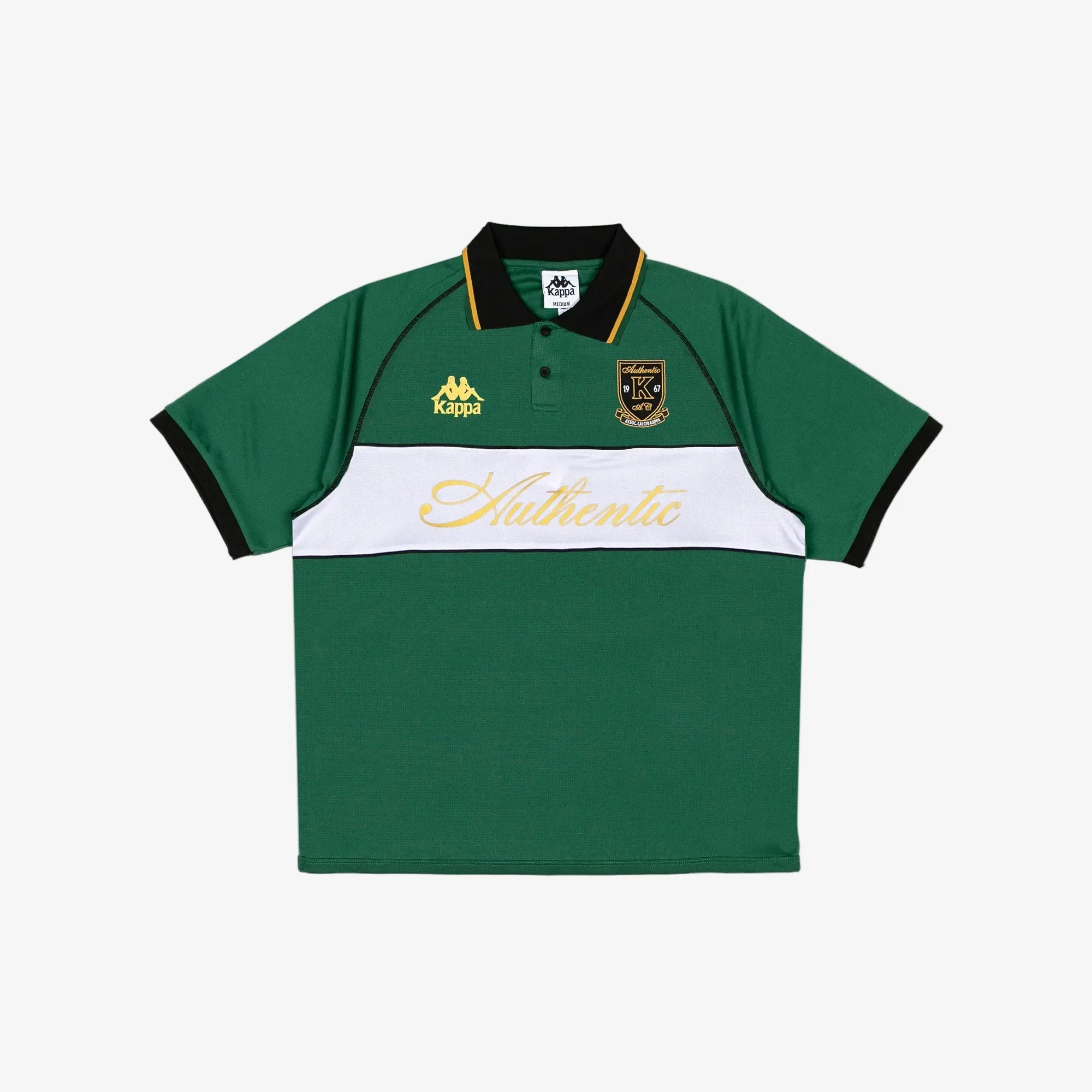 Authentic Norton Polo - Green Eden White - Image 4