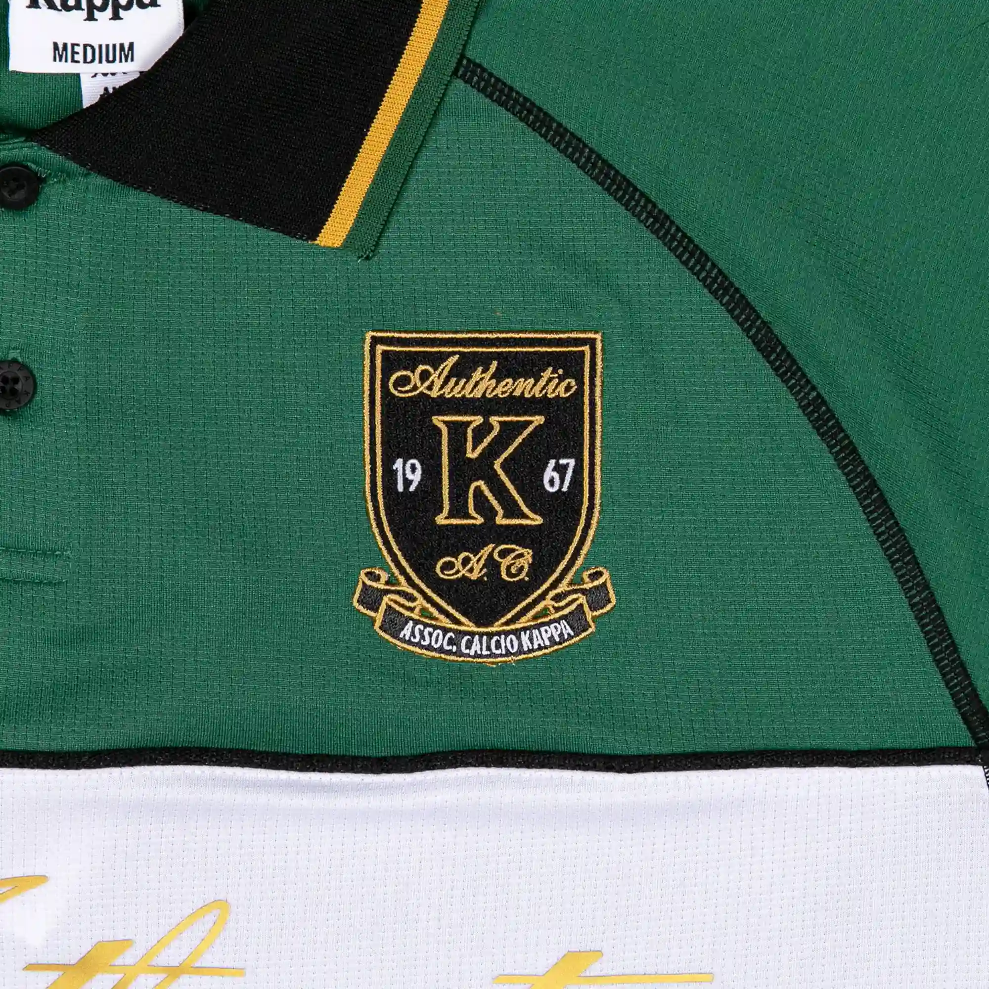 Authentic Norton Polo - Green Eden White - Image 6