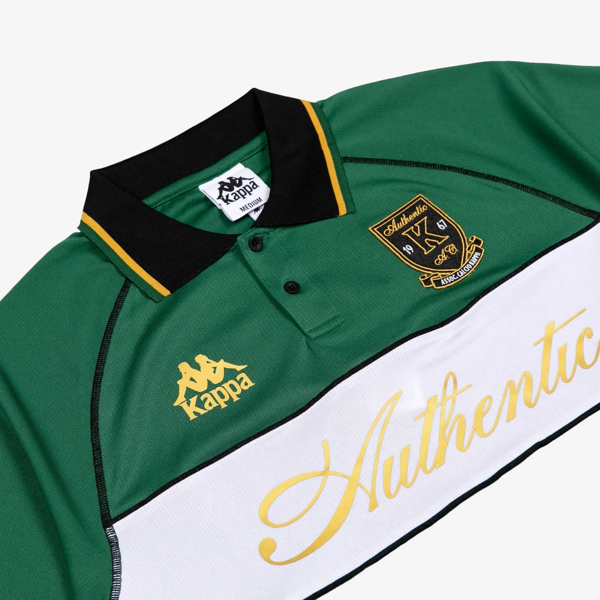 Authentic Norton Polo - Green Eden White - Image 7