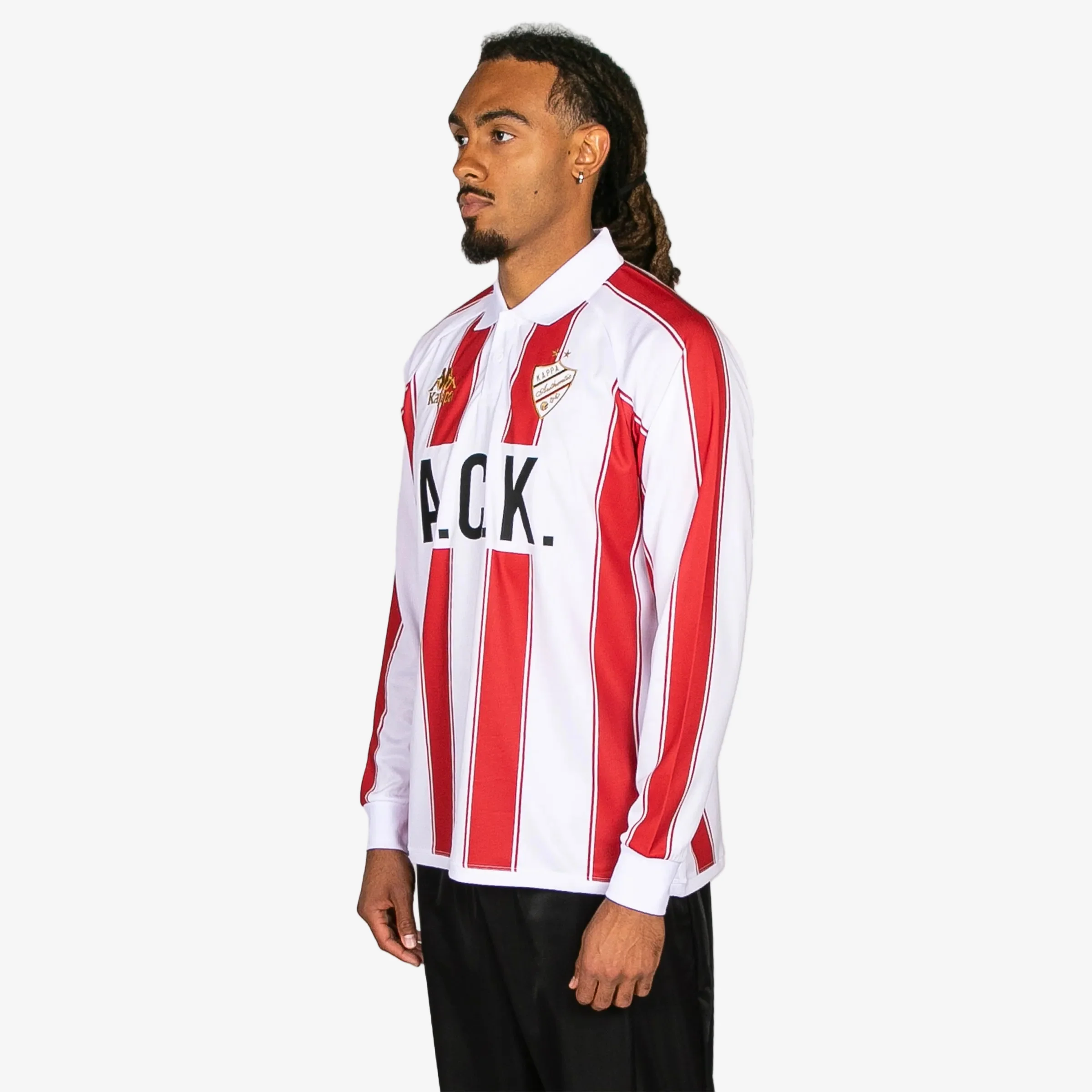 Authentic Oden Long Sleeve Jersey - White Red Racing Black - Image 2