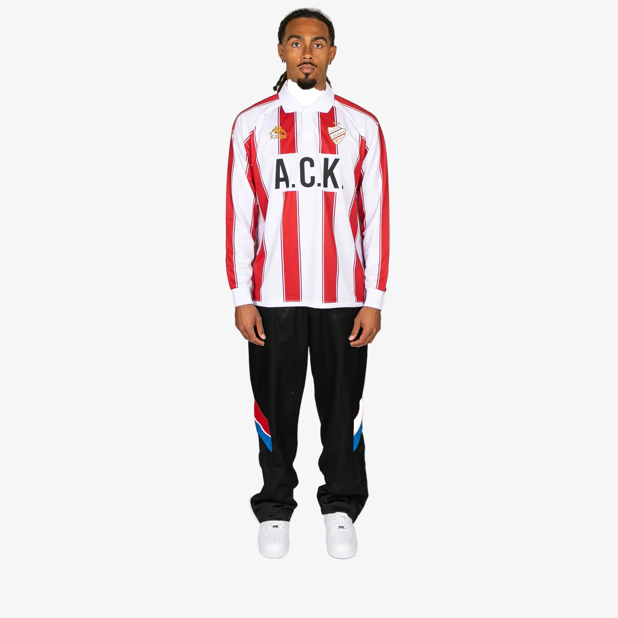 Authentic Oden Long Sleeve Jersey - White Red Racing Black - Image 6