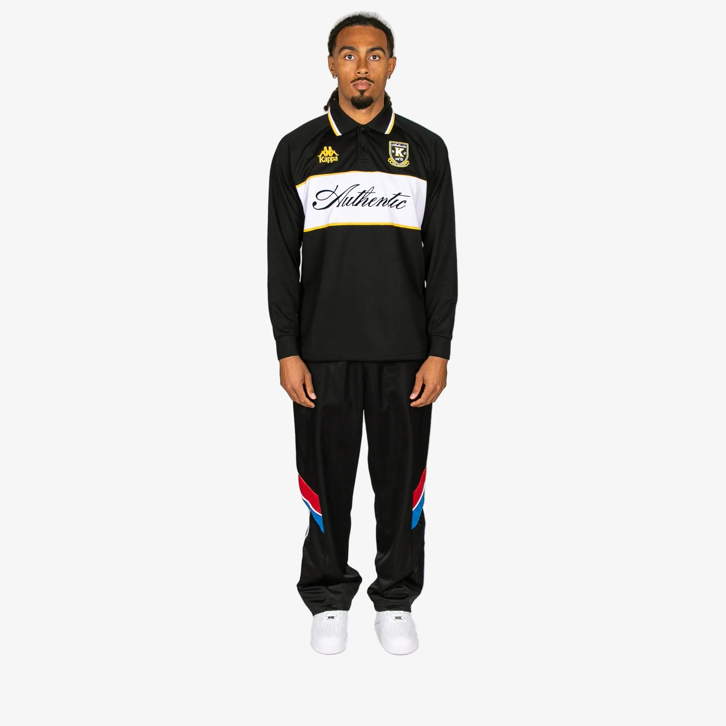 Authentic Odran Long Sleeve Jersey - Black Yellow Spectra White - Image 6