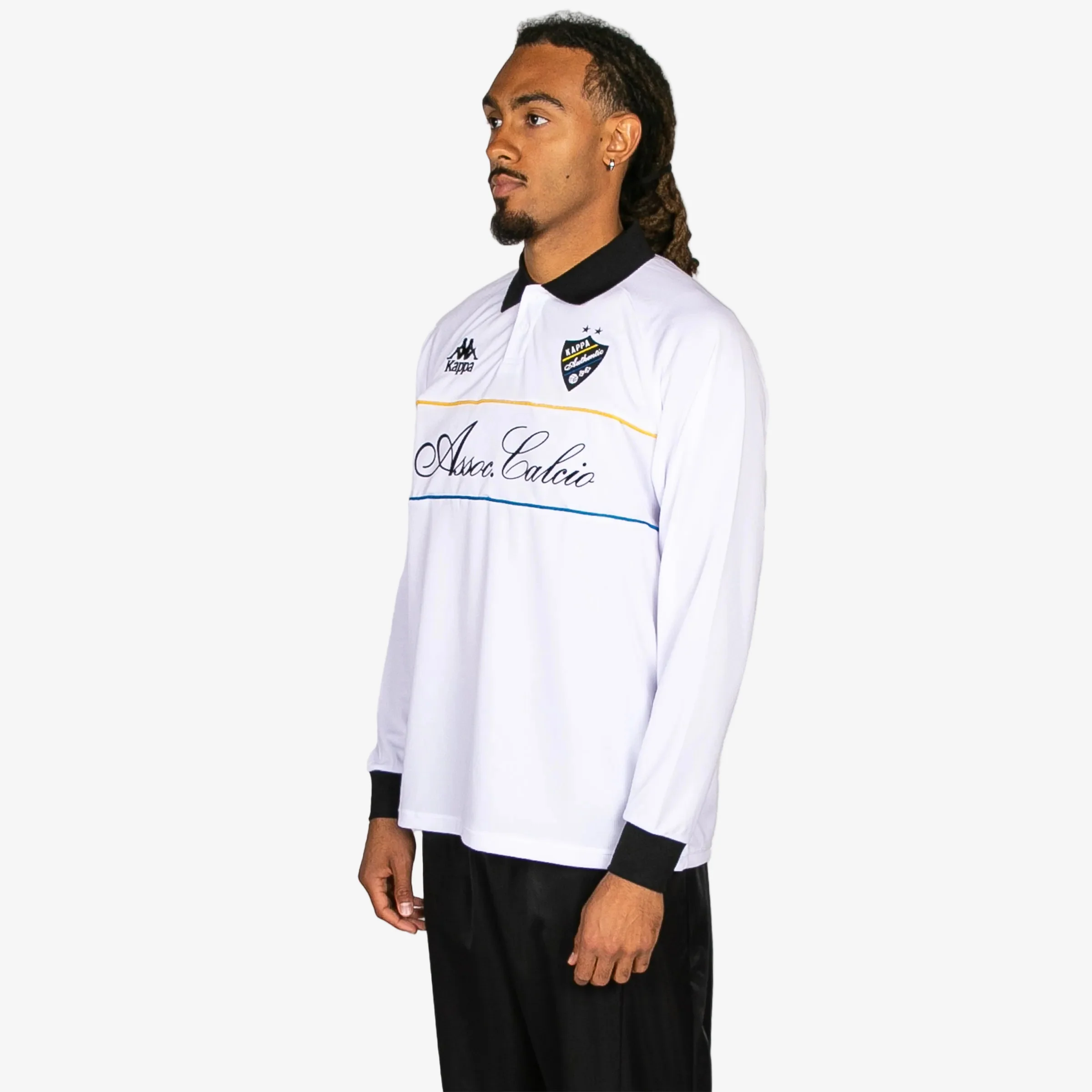 Authentic Olafure Long Sleeve Jersey - White Black - Image 2
