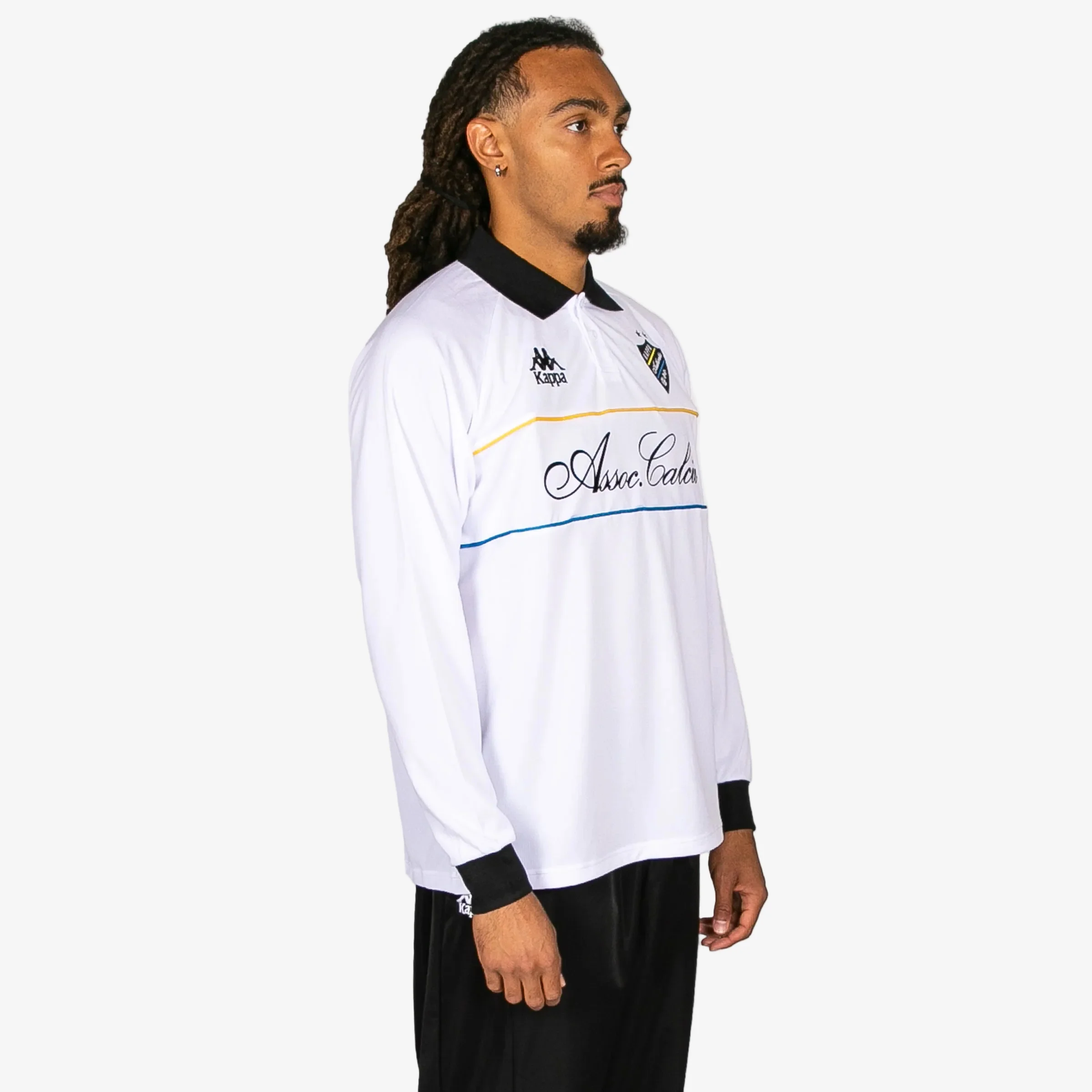 Authentic Olafure Long Sleeve Jersey - White Black - Image 3