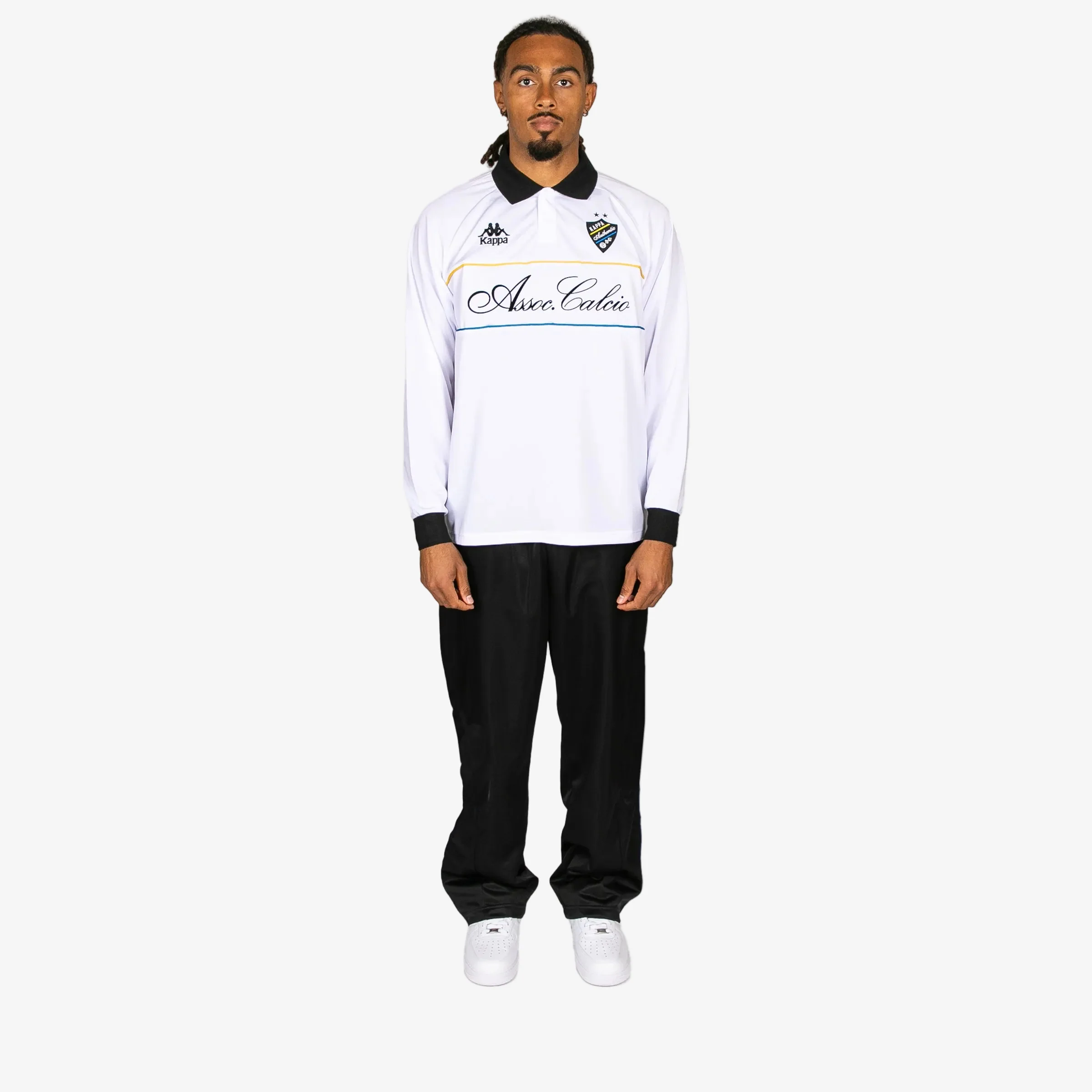 Authentic Olafure Long Sleeve Jersey - White Black - Image 6