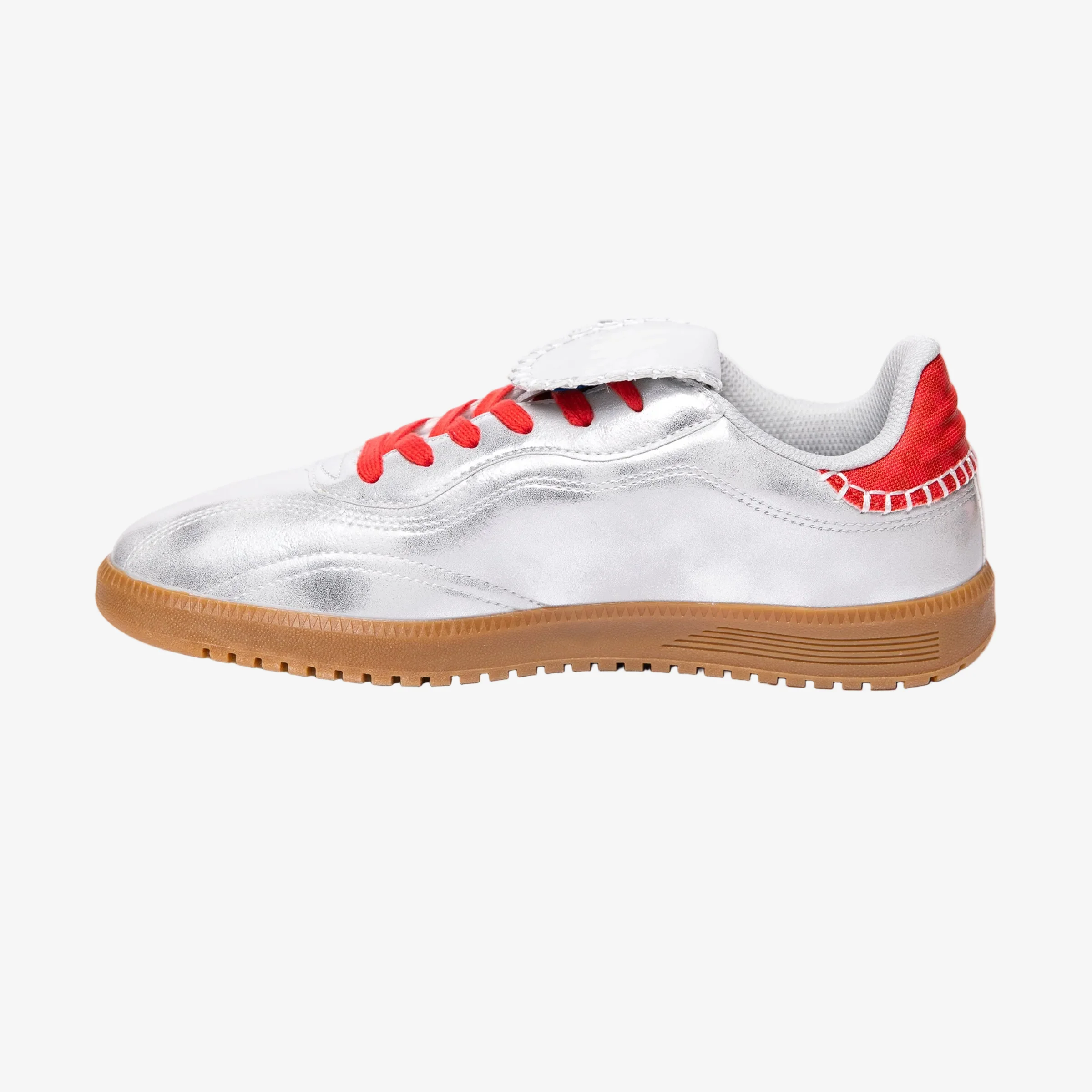 Jules 1 Sneakers - Silver / Coral - Image 4