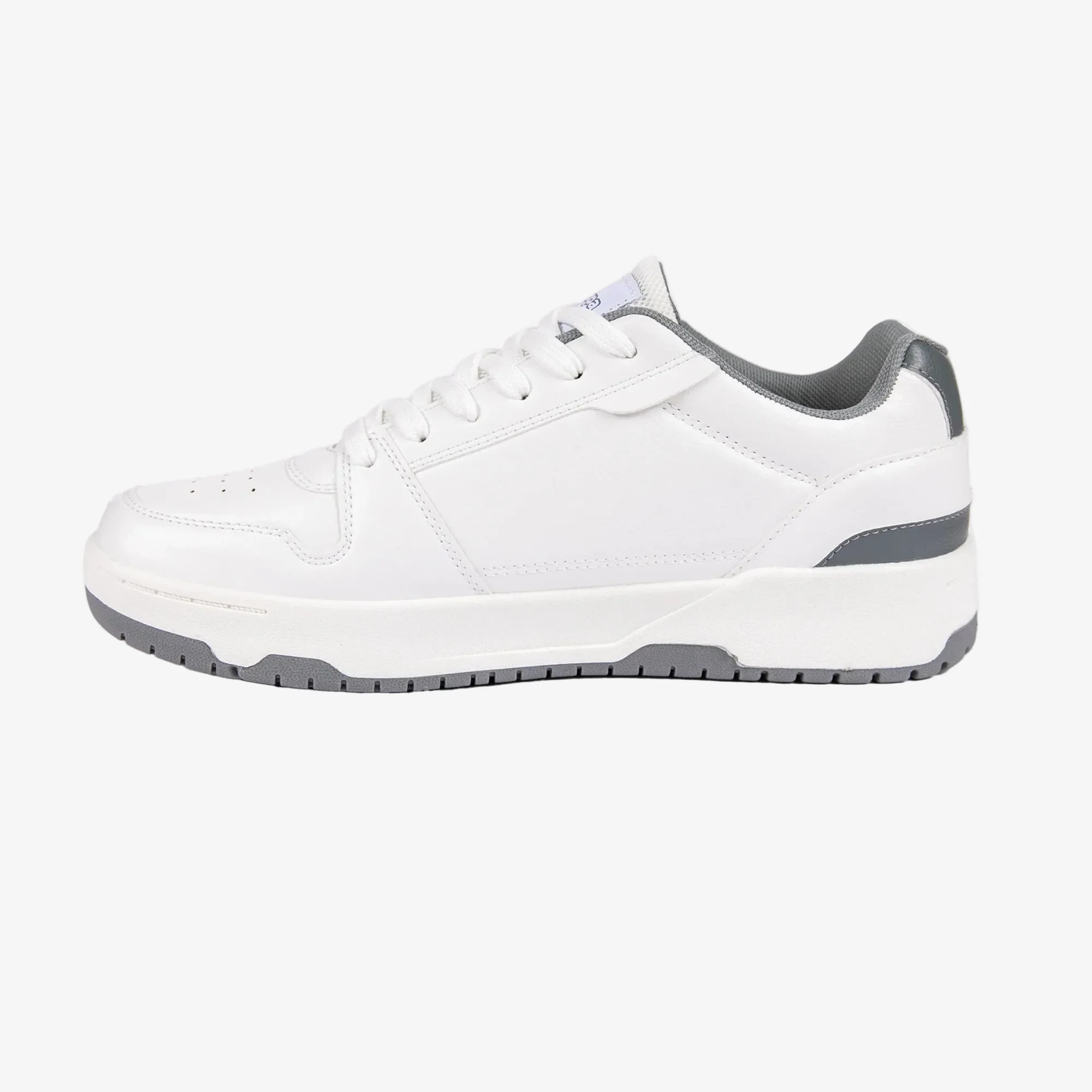 Logo Coda Low Sneakers - White Grey - Image 3